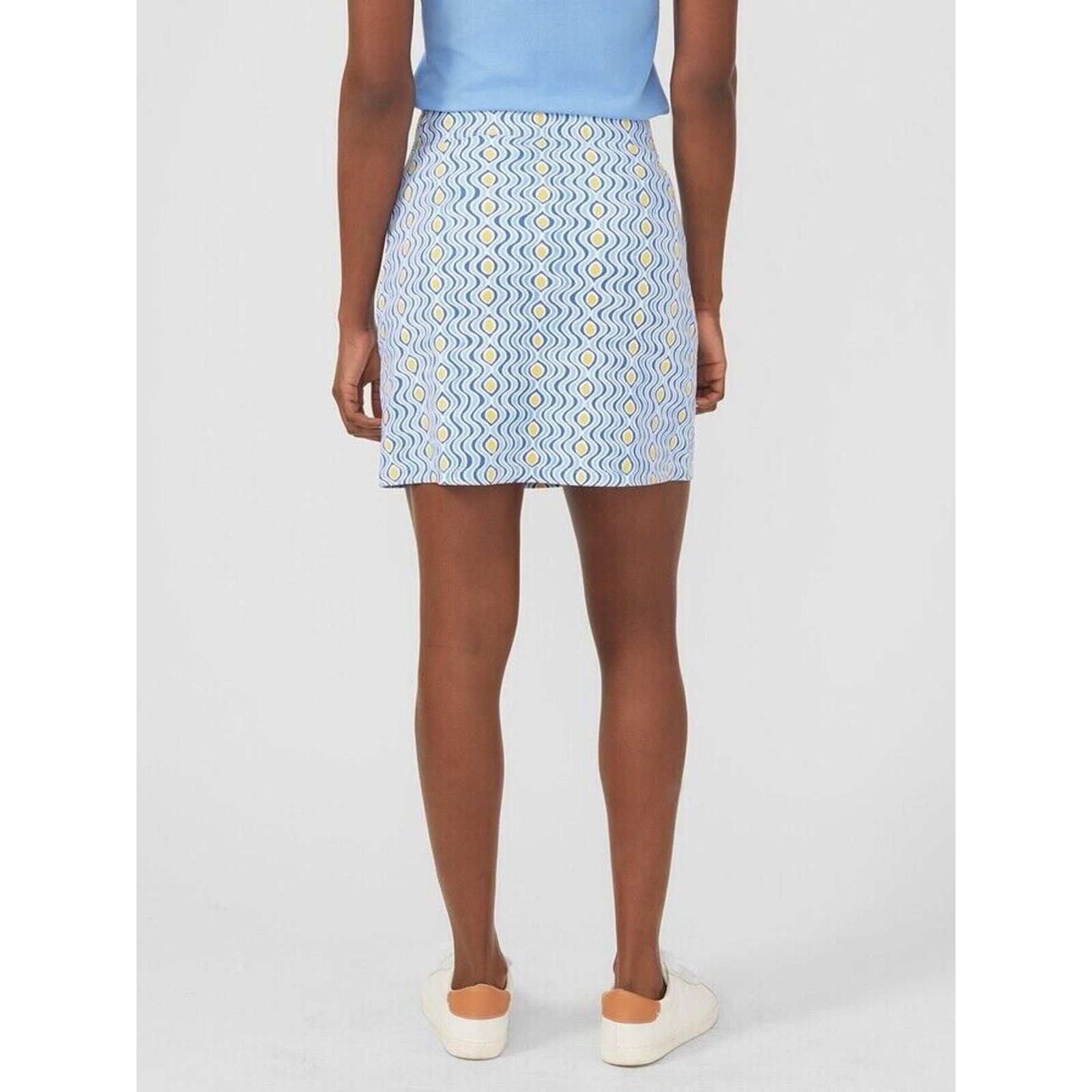 J.McLaughlin New W/Tag J. Mclaughlin Blue Costa Key Brianna Skort Large Size 33" - 3 Thumbnail