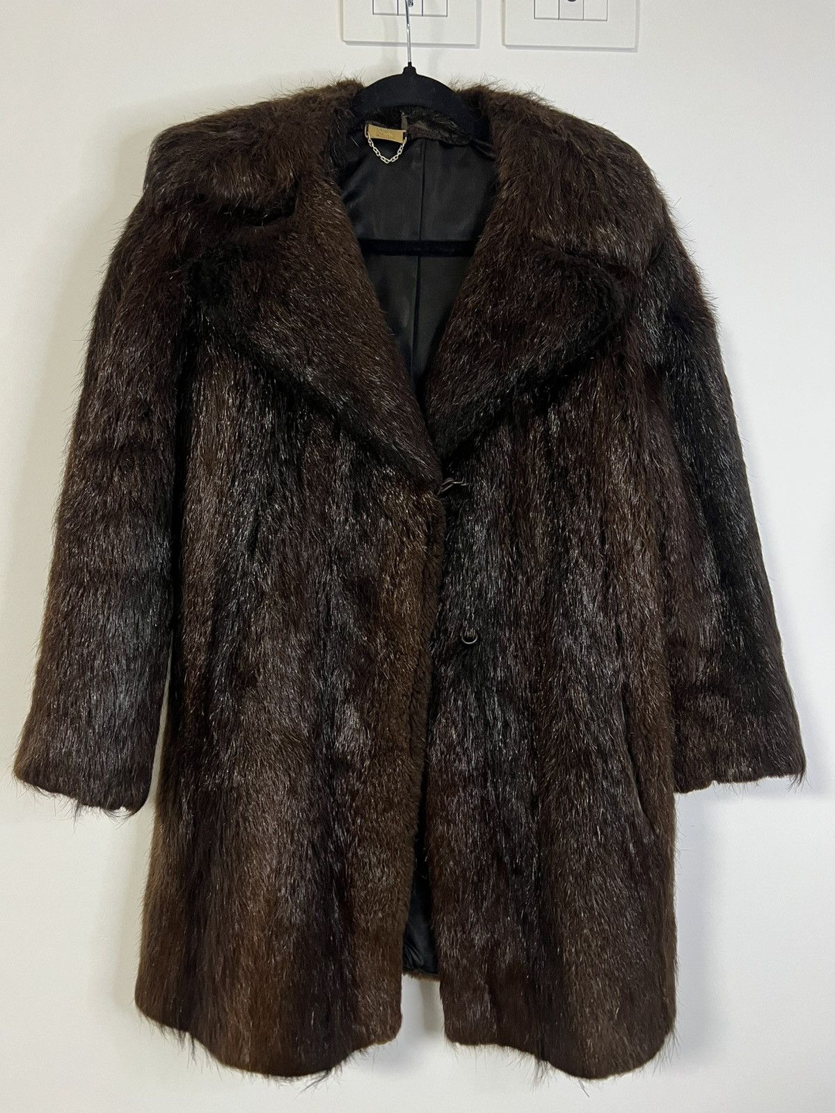 Other Brown mink fur jacket M handcrafted in italy Size M / US 6-8 / IT 42-44 - 1 Thumbnail
