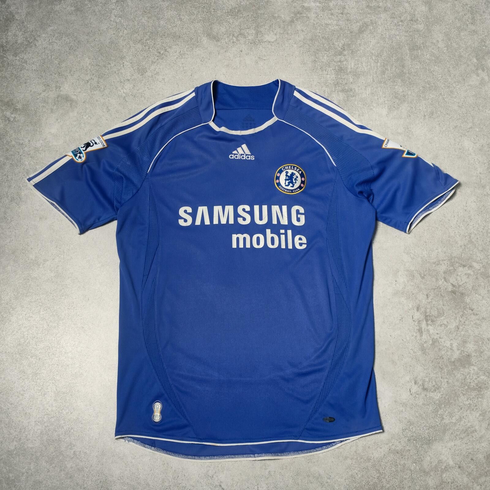 Adidas 2006/08 Chelsea Home Shirt Adidas Drogba (L) Size US L / EU 52-54 / 3 - 2 Thumbnail