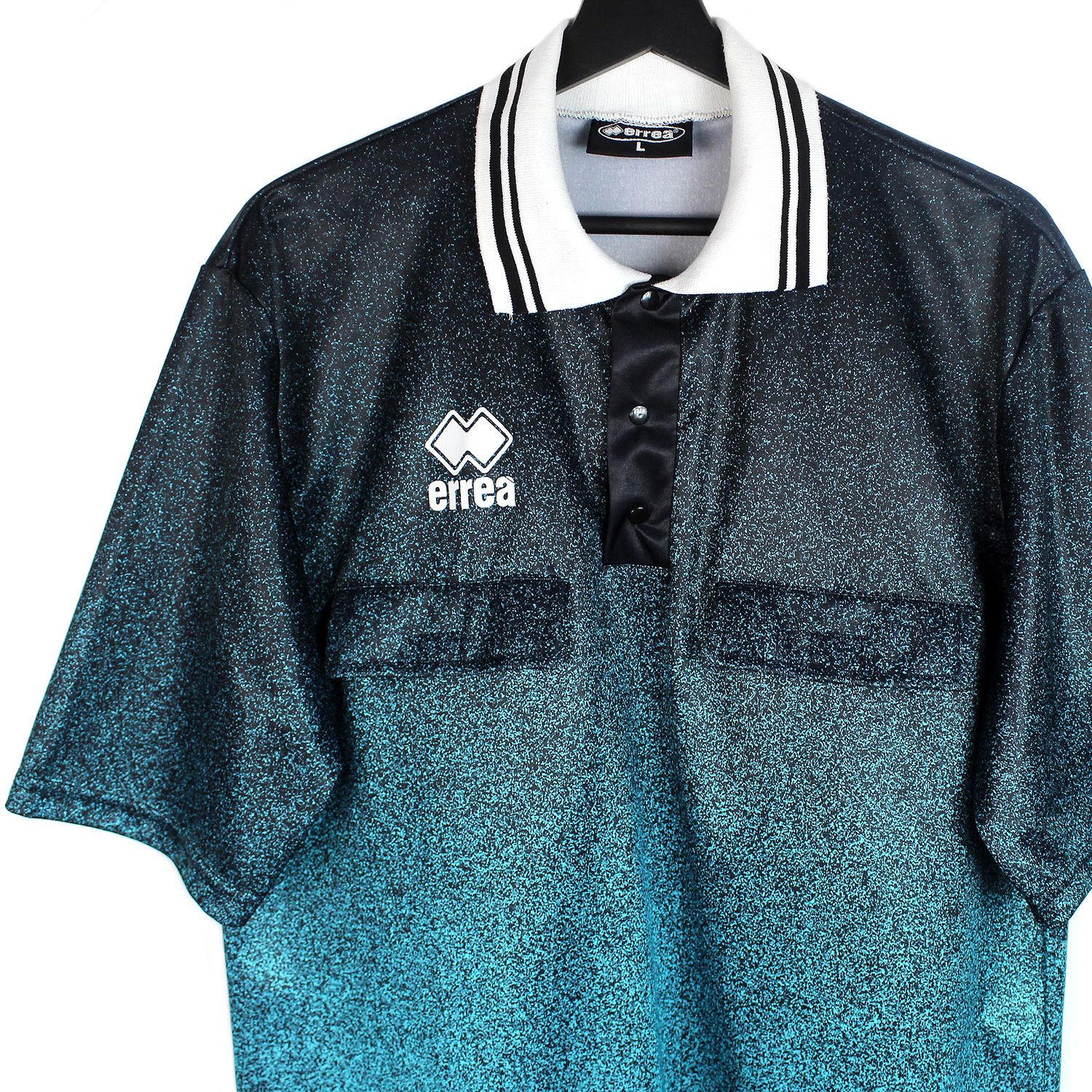 Vintage Y2k vintage ERREA soccer referee polo t-shirt shirt jersey Size US M / EU 48-50 / 2 - 2 Thumbnail