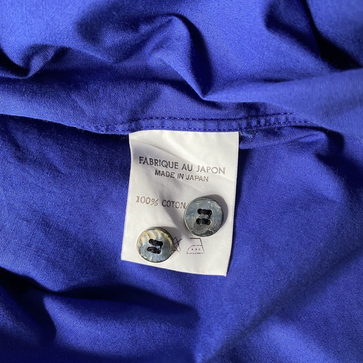Masaki Matsushima MASAKI MATSUSHIMA Cobalt Ruffle Front Blouse Size US M / EU 48-50 / 2 - 9 Thumbnail