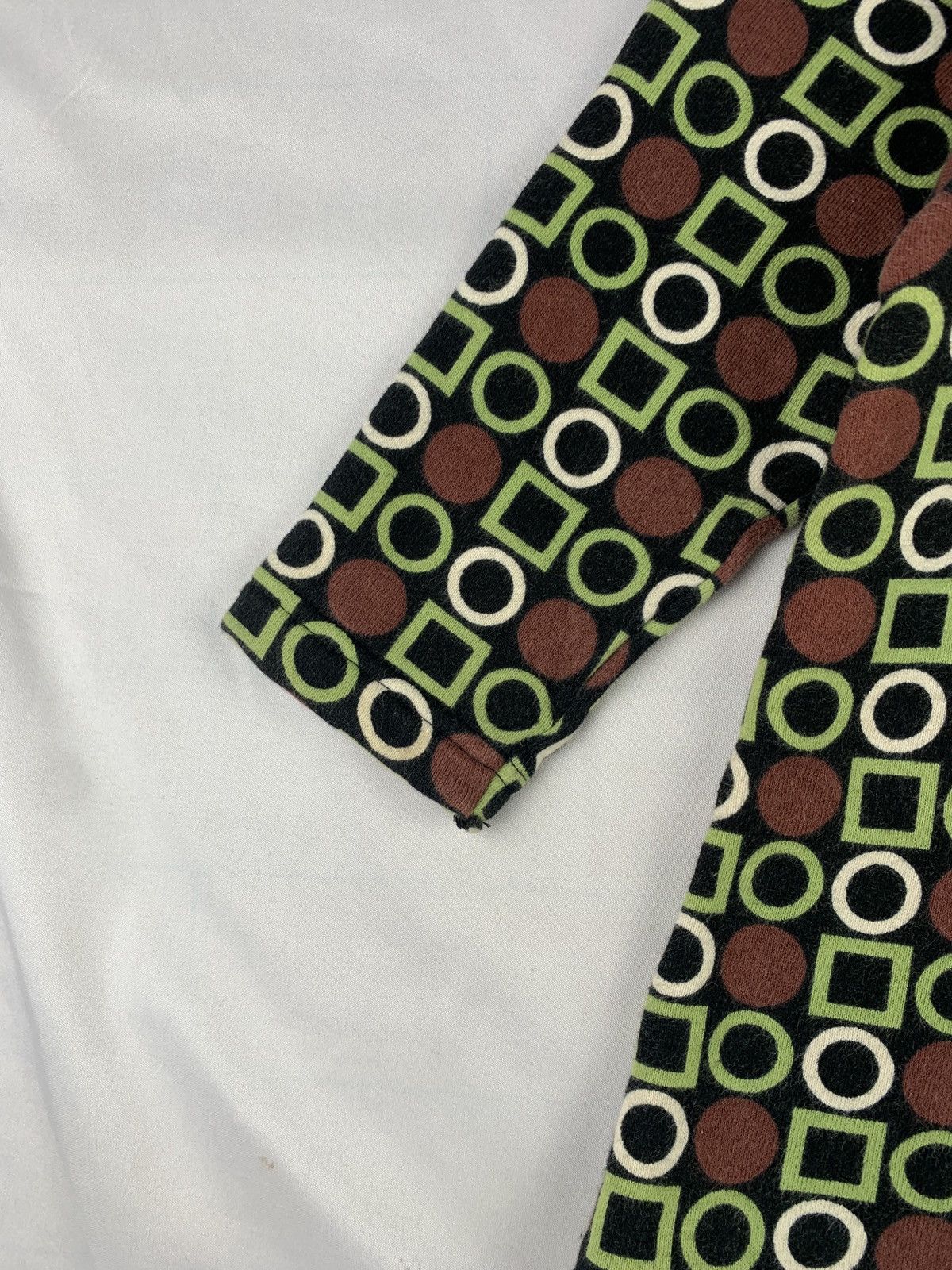Mr. Junko 2000s Junko Koshino Petite Colection Unique Pattern Polo Top Size XS / US 0-2 / IT 36-38 - 6 Thumbnail