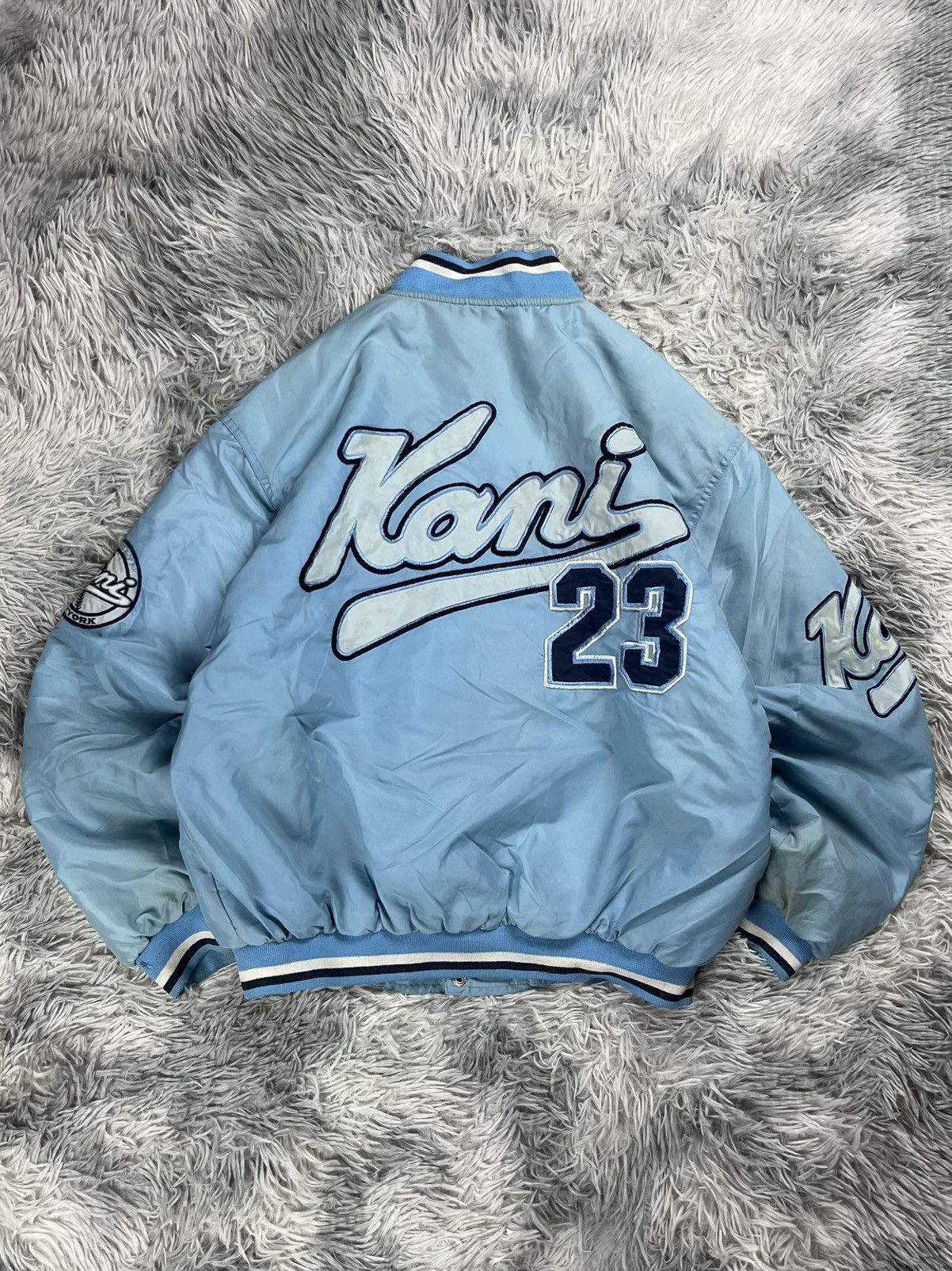 Karl Kani Vintage Karl Kani - Brooklyn N.Y.C Kani 23 Jacket Size US M / EU 48-50 / 2 - 2 Thumbnail