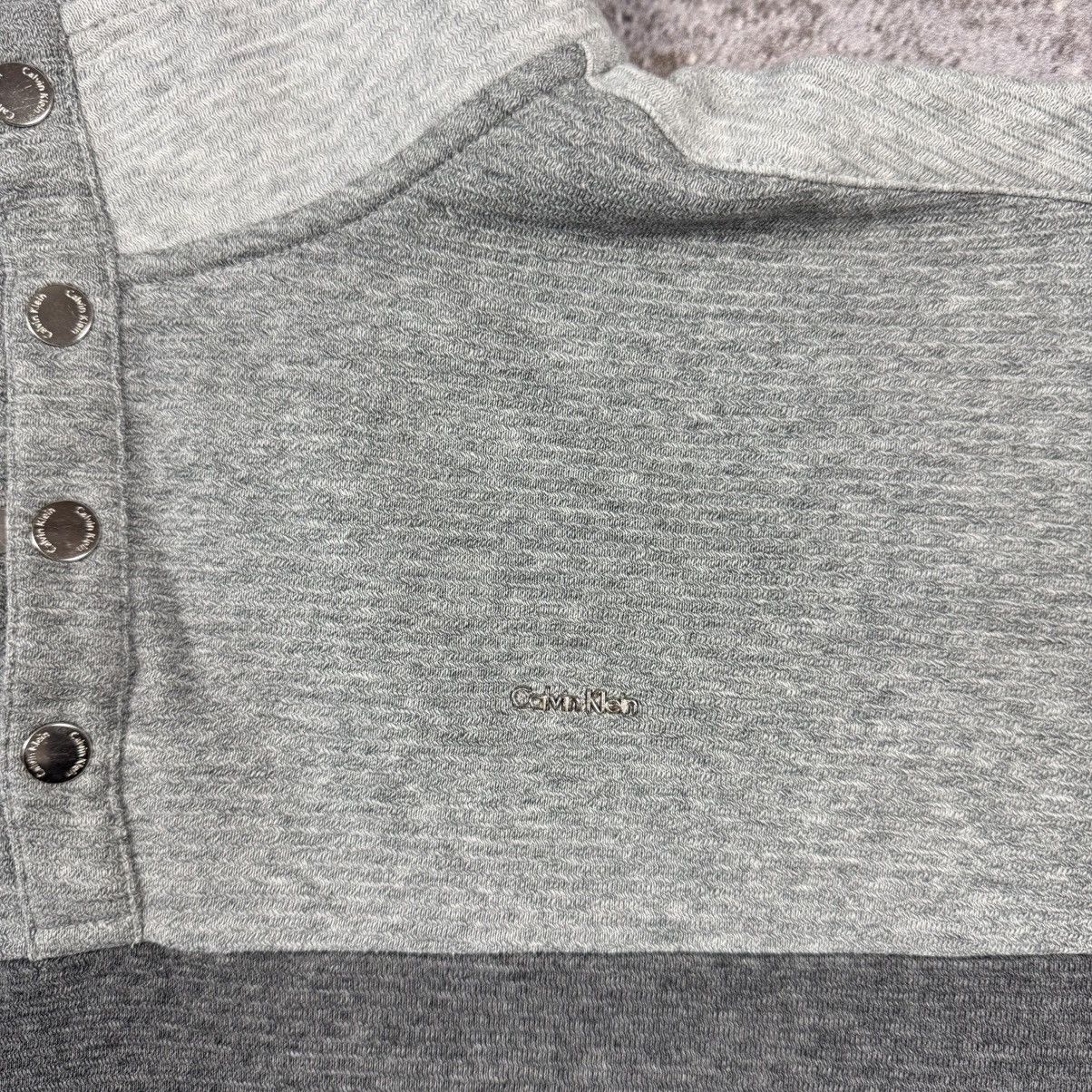 Calvin Klein Calvin Klein Men's Quarter-Snap Textured Pullover – Size XL Size US XL / EU 56 / 4 - 5 Thumbnail