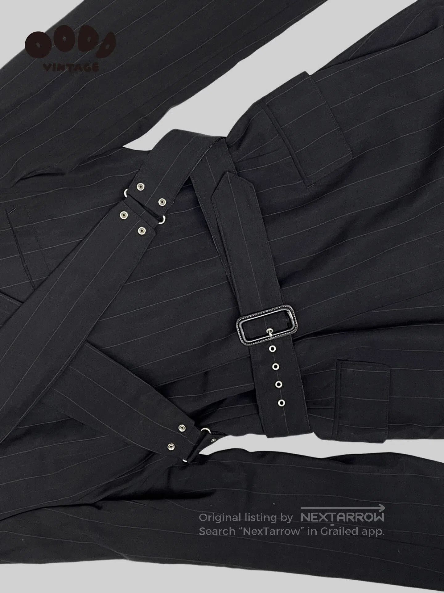 Jean Paul Gaultier Jean Paul Gaultier Striped Wool Suit. Size M / US 6-8 / IT 42-44 - 3 Thumbnail
