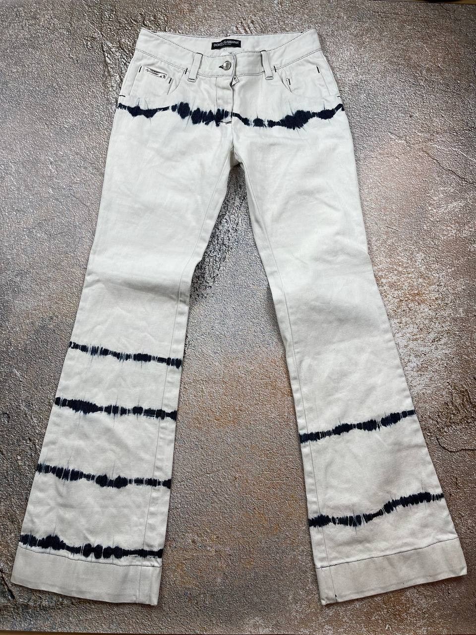 Dolce & Gabbana Dolce Gabbana white jeans Size 38" / US 16 / IT 52 - 1 Thumbnail