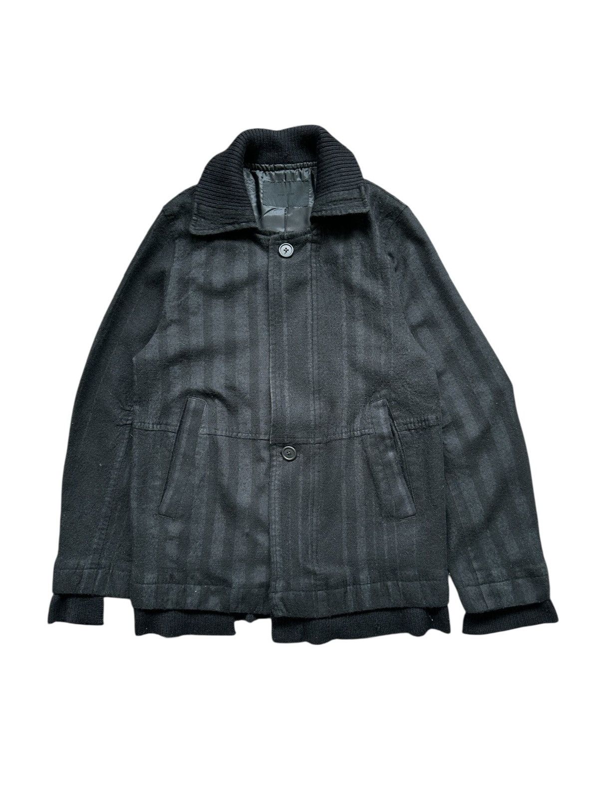 Japanese Brand 90's Pour Deux wool blend avant-garde jacket Size US M / EU 48-50 / 2 - 3 Thumbnail