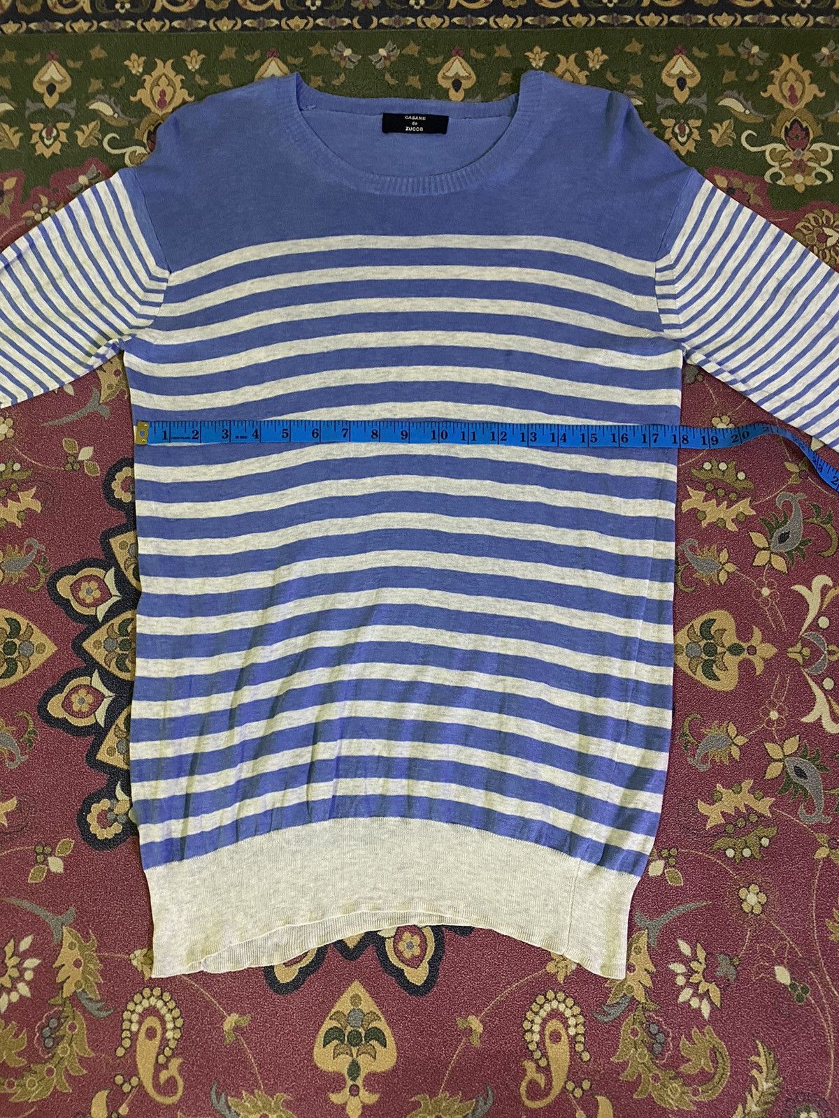 CABANE de ZUCCa Zucca By Issey Miyake Striped Long Sleeve Sweater Size US S / EU 44-46 / 1 - 8 Thumbnail