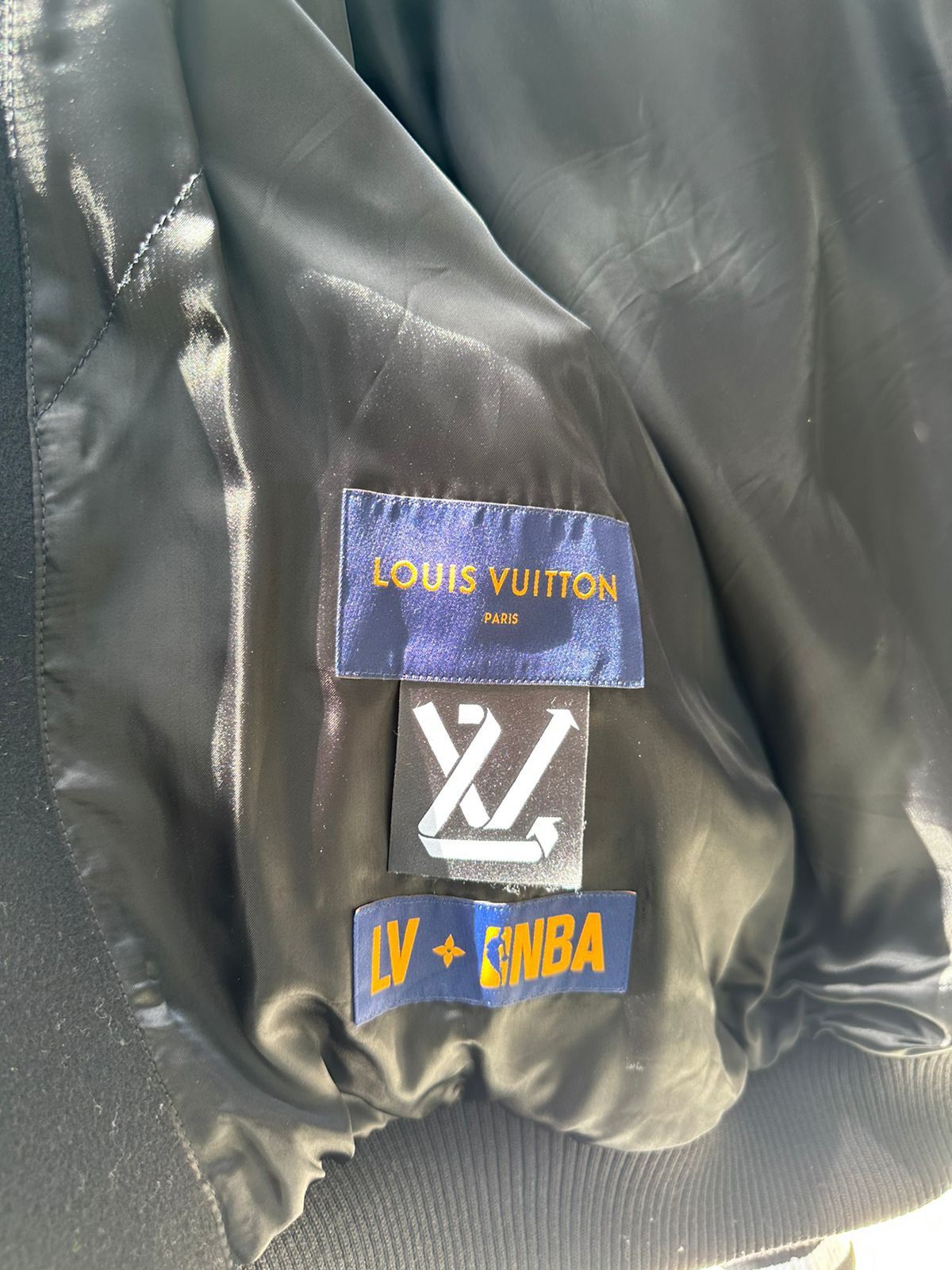 Virgil Abloh Louis Vuitton x NBA Leather Basketball Jacket Size US L / EU 52-54 / 3 - 3 Thumbnail