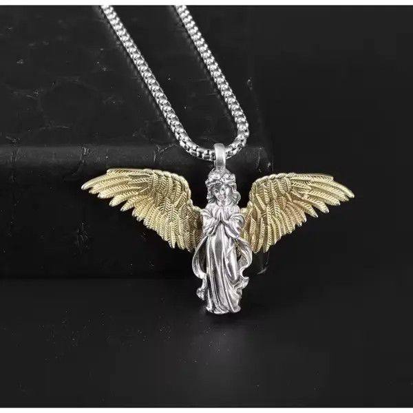 Jewelry Ishiyama x Kase Angel Necklace Y2K Gothic Punk Chain Size ONE SIZE - 7 Thumbnail