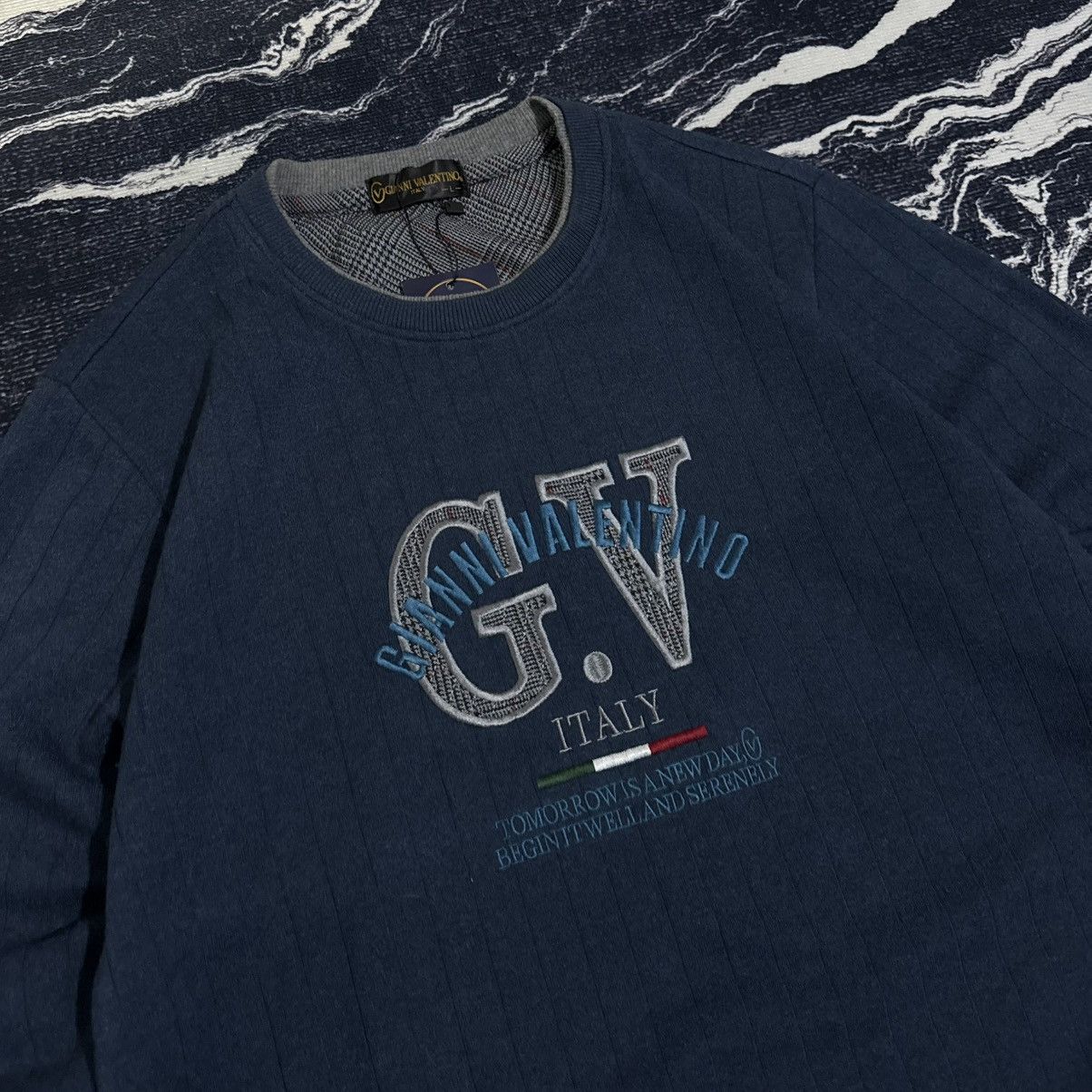 Vintage Vintage Gianni Valentino Sweatshirt Size US M / EU 48-50 / 2 - 2 Thumbnail