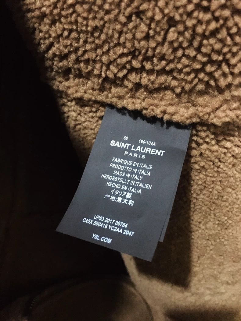 Saint Laurent Paris saint laurent shearling bomber jacket size 52-2507 Size US L / EU 52-54 / 3 - 4 Thumbnail