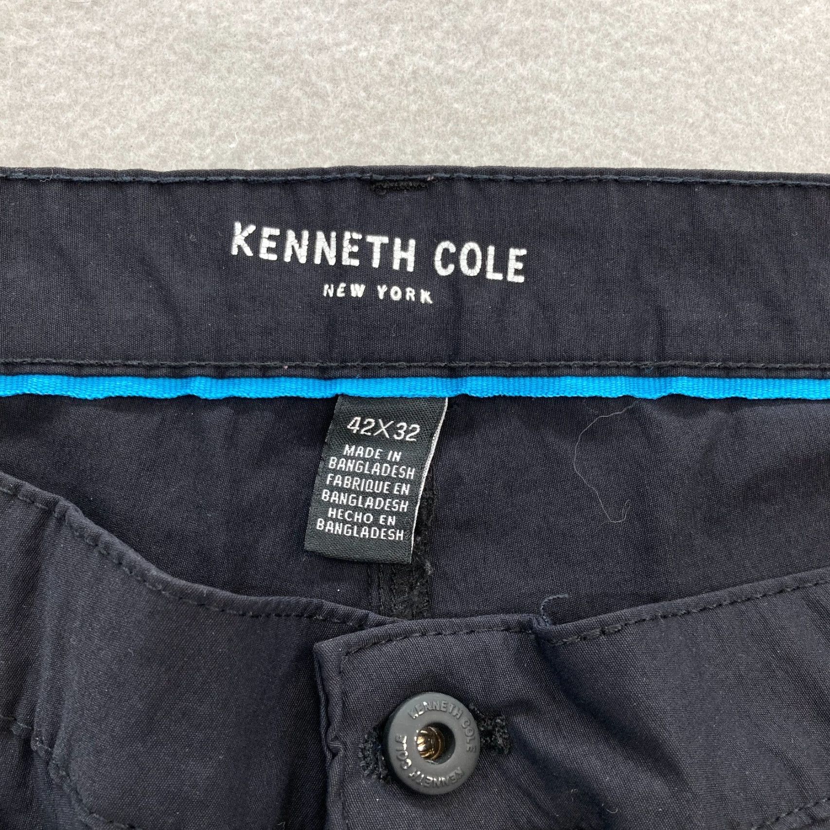 Kenneth Cole Kenneth Cole New York 5-Pocket Pants Mens 42x32 Black Performance Stretch Golf Size US 42 / EU 58 - 4 Thumbnail