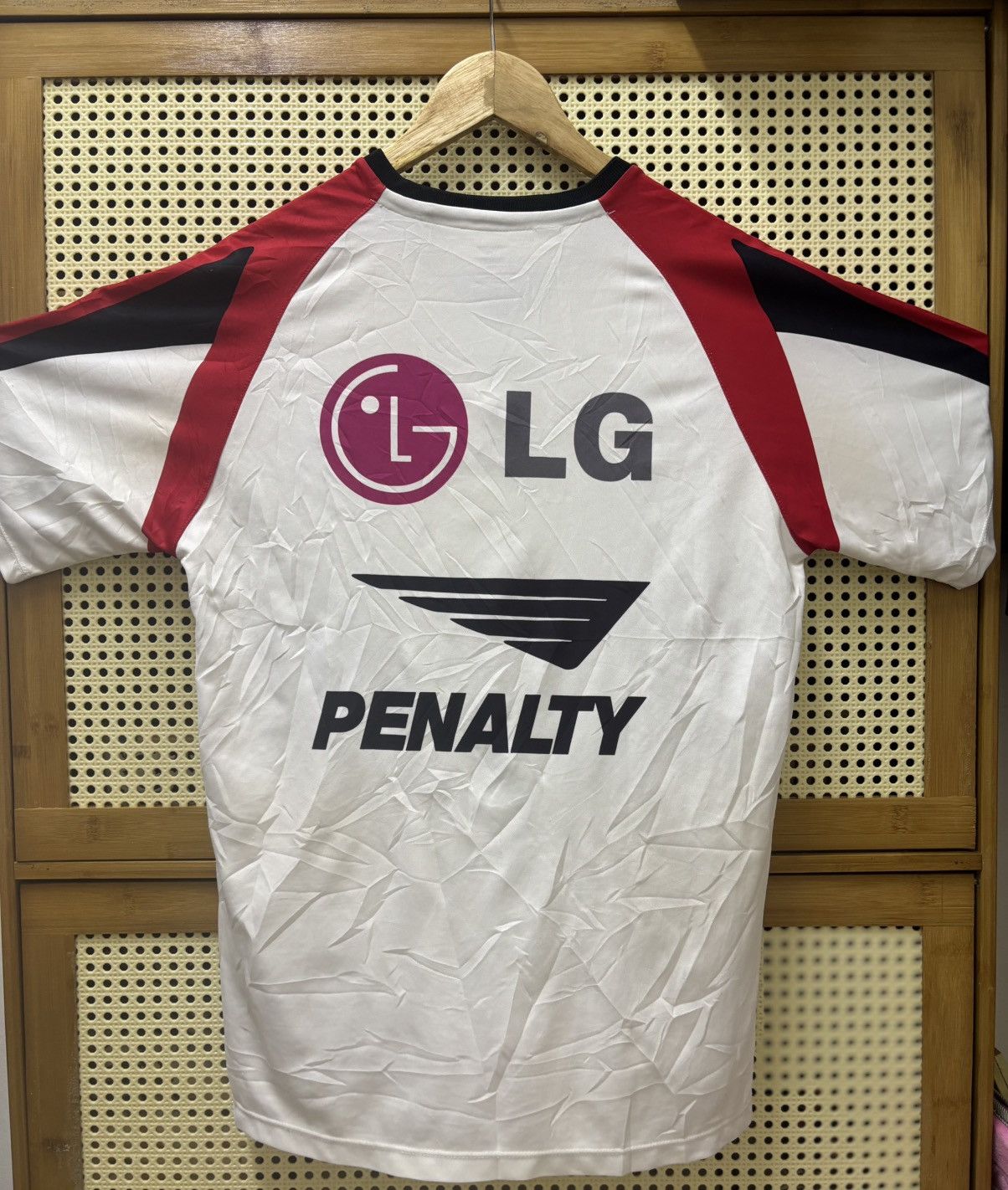 Penalty Vintage Sao Paolo LG Jersey Size US S / EU 44-46 / 1 - 3 Thumbnail