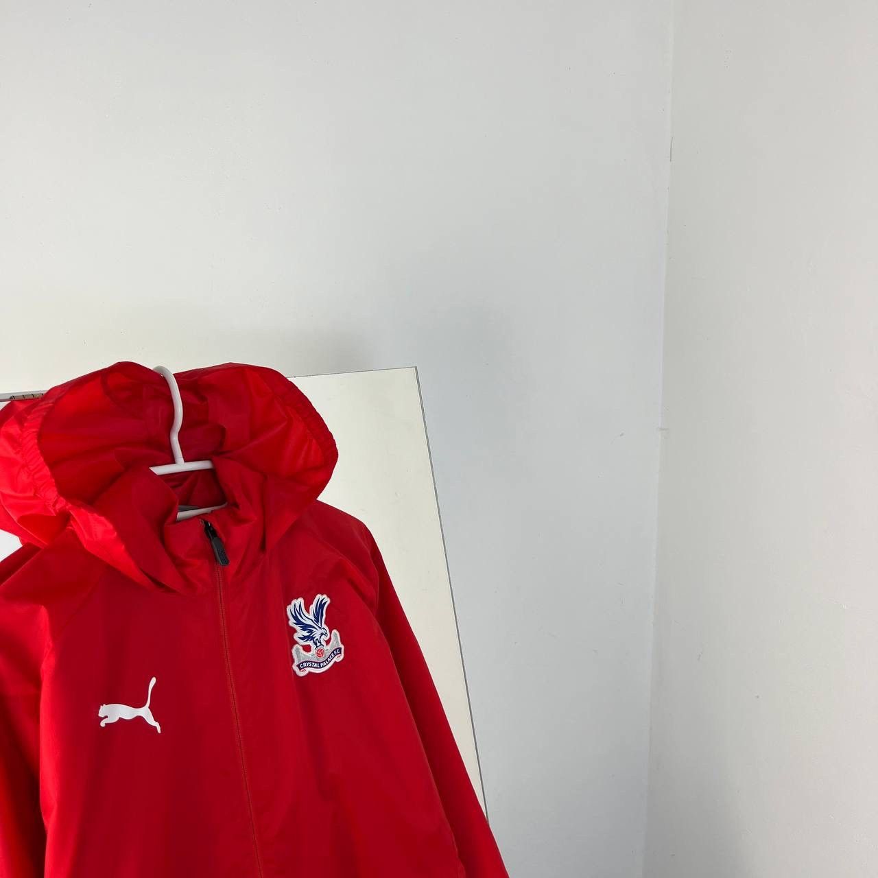 Puma Vintage Y2K Puma Crystal Palace Zip Up Soccer Light Jacket Size US M / EU 48-50 / 2 - 2 Thumbnail