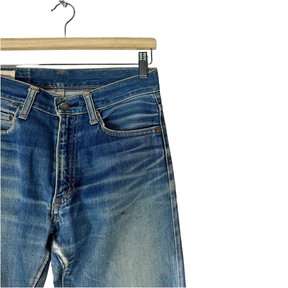 Indigo 🌟WESTRIDER JAPAN INDIGO DENIM JEANS PANTS Size US 30 / EU 46 - 4 Thumbnail