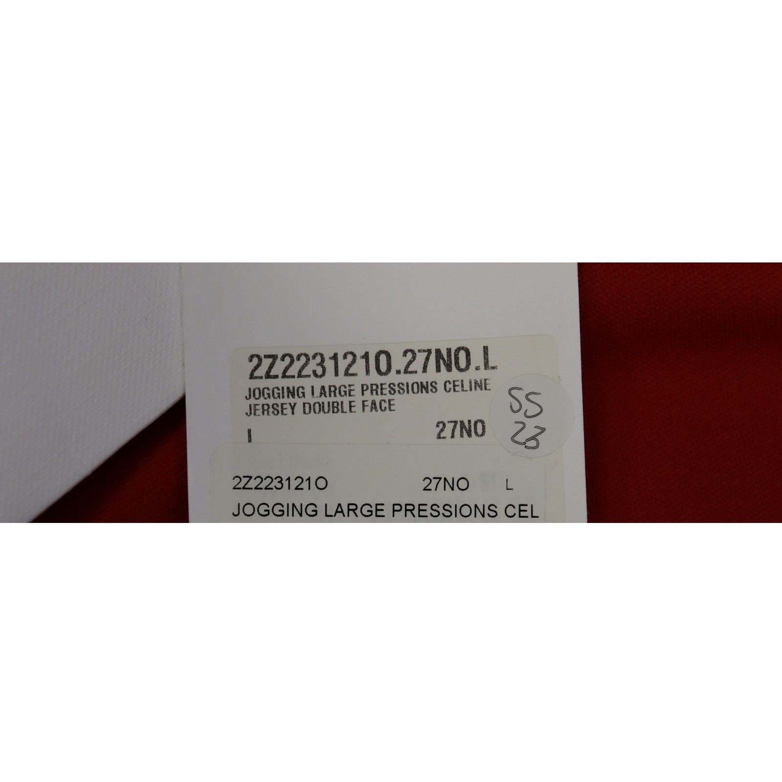 Celine o1rshd1 Jogging Large Pressions in Red Size US 34 / EU 50 - 10 Thumbnail