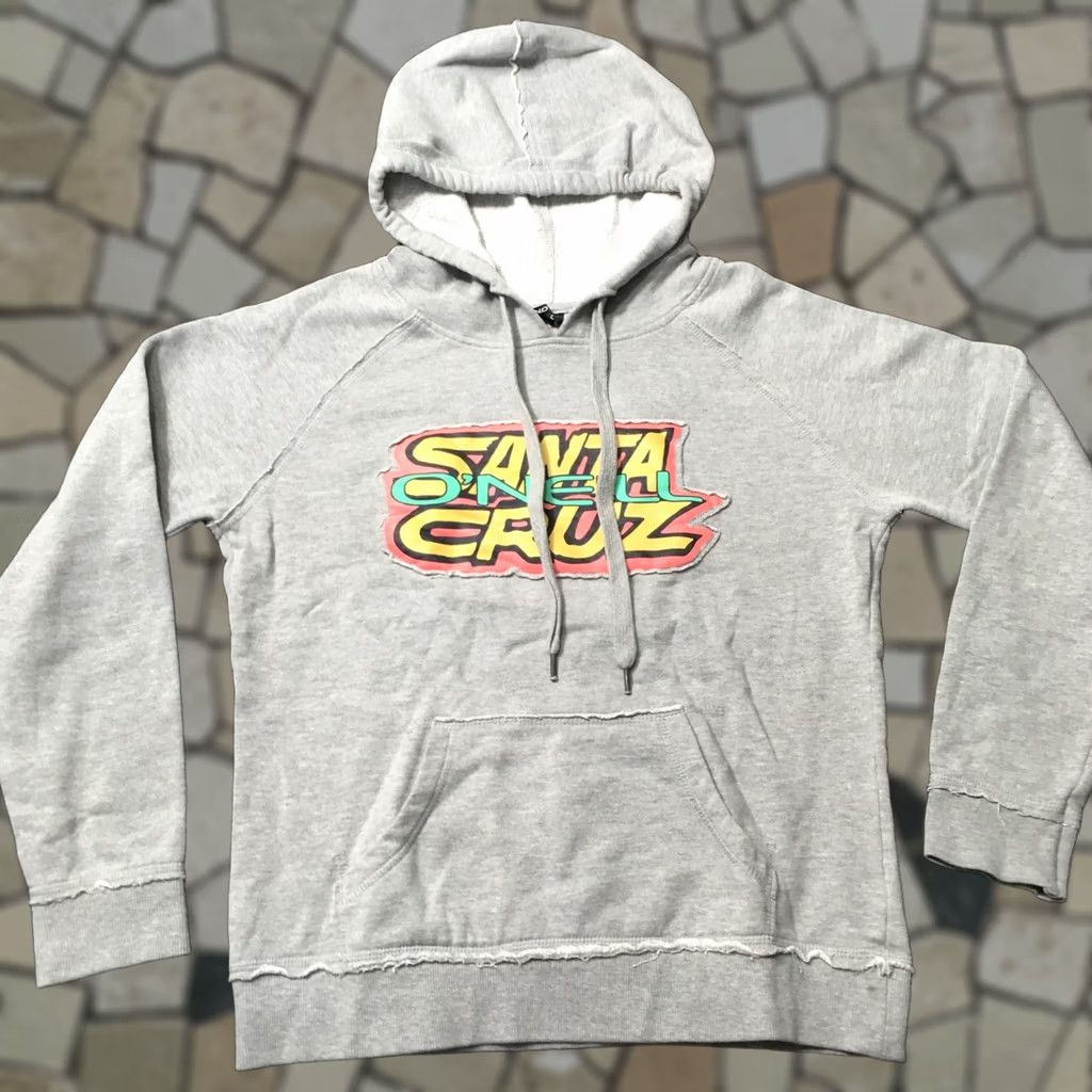 O'Neill O’Neill Santa Cruz Women’s Large Hoodie Gray graphic Hoodie Women L Gray O’Neill Santa Cruz Women’s Large Hoodie Gray graphic Size L / US 10 / IT 46 - 1 Thumbnail