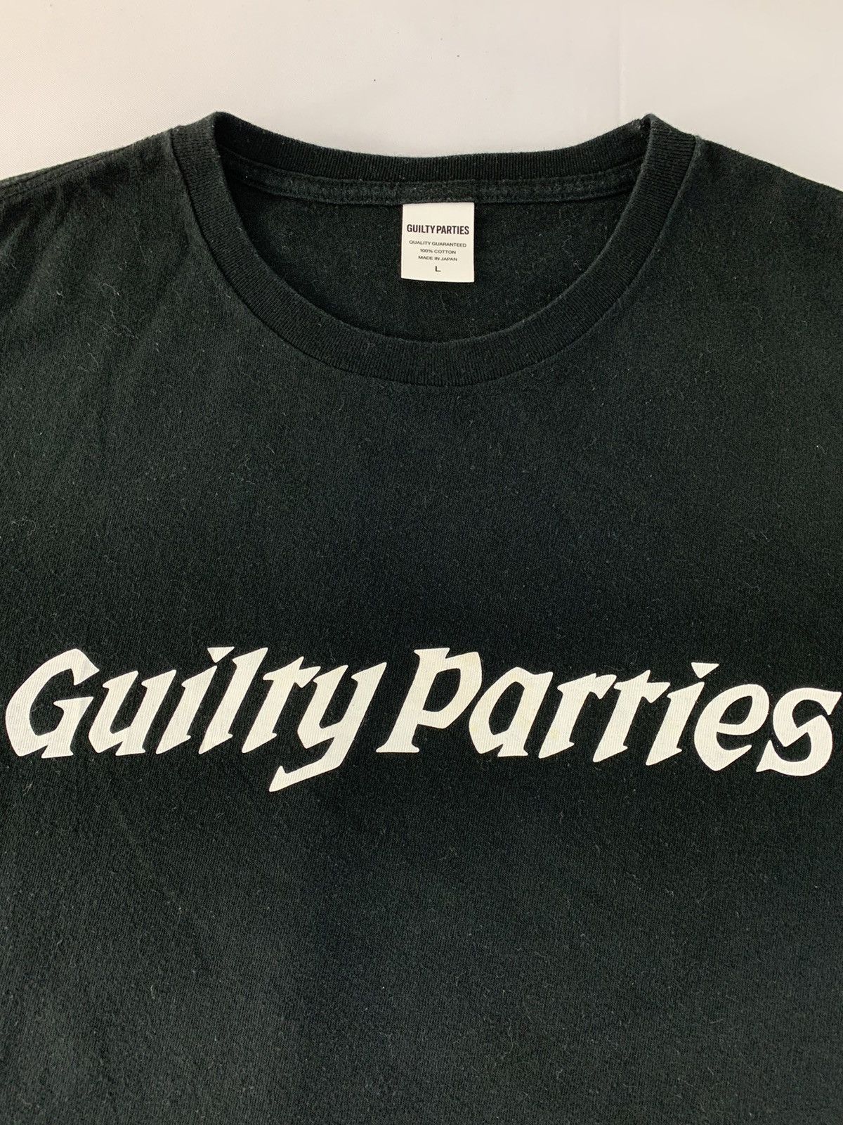 Japanese Brand Hype Guilty Parties Spell Out Printed Tee T-shirt Size US M / EU 48-50 / 2 - 3 Thumbnail