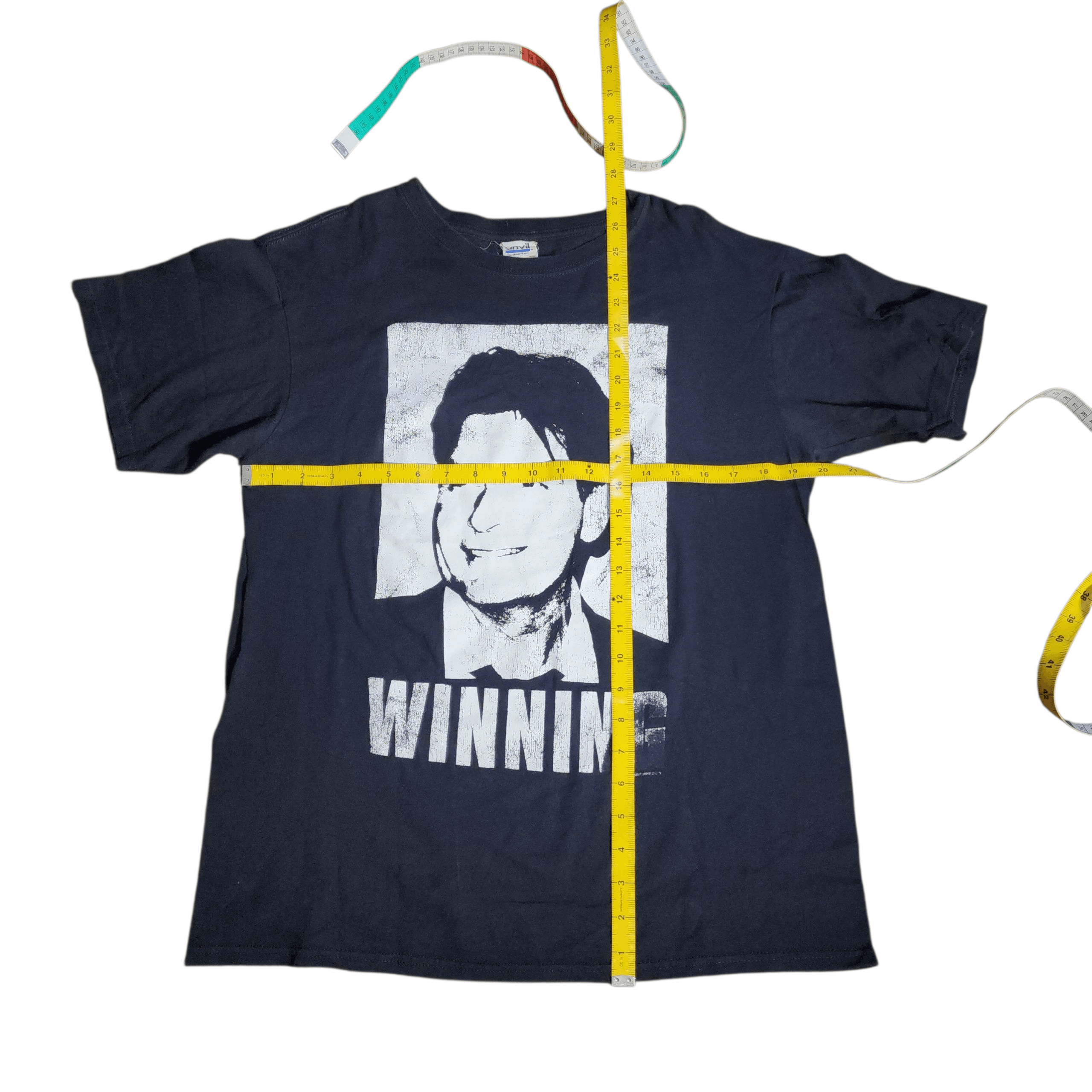 Anvil Charlie Sheen Two and a Half Men shirt Winning Tee Size US M / EU 48-50 / 2 - 5 Thumbnail