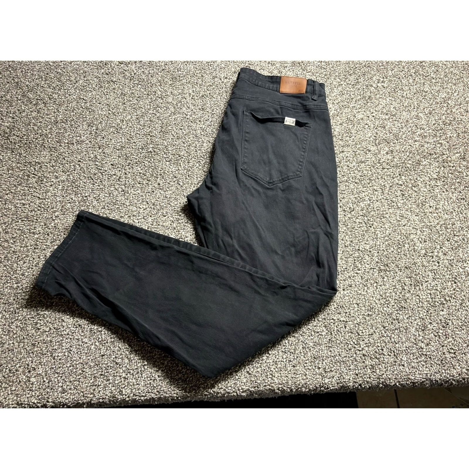 Vintage Barbell Apparel Black Athletic Denim 38x30 Button Jeans Size US 38 / EU 54 - 6 Thumbnail
