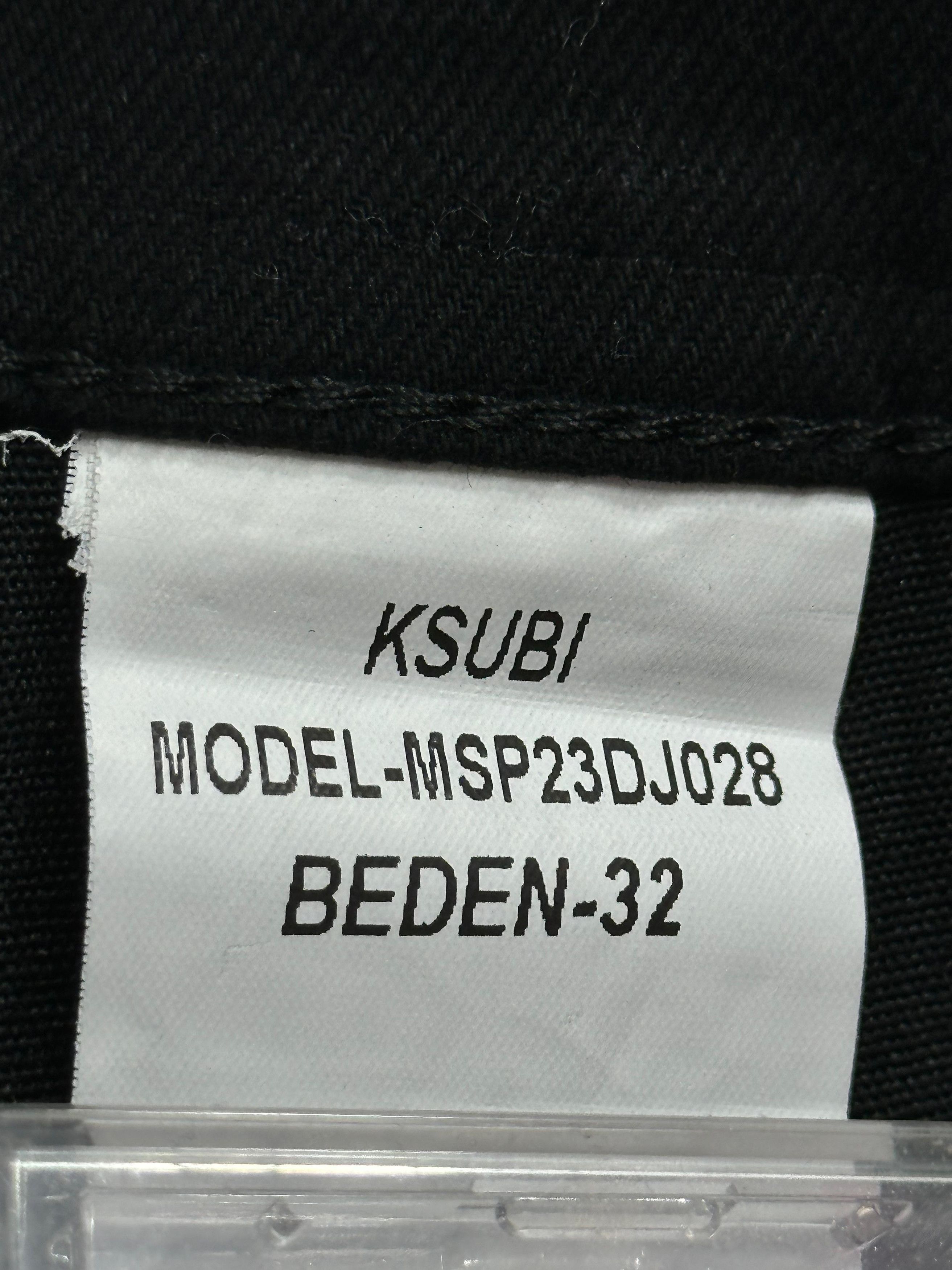 Ksubi CC000013 Ksubi Roll Up Jeans in Black Size US 32 / EU 48 - 4 Thumbnail