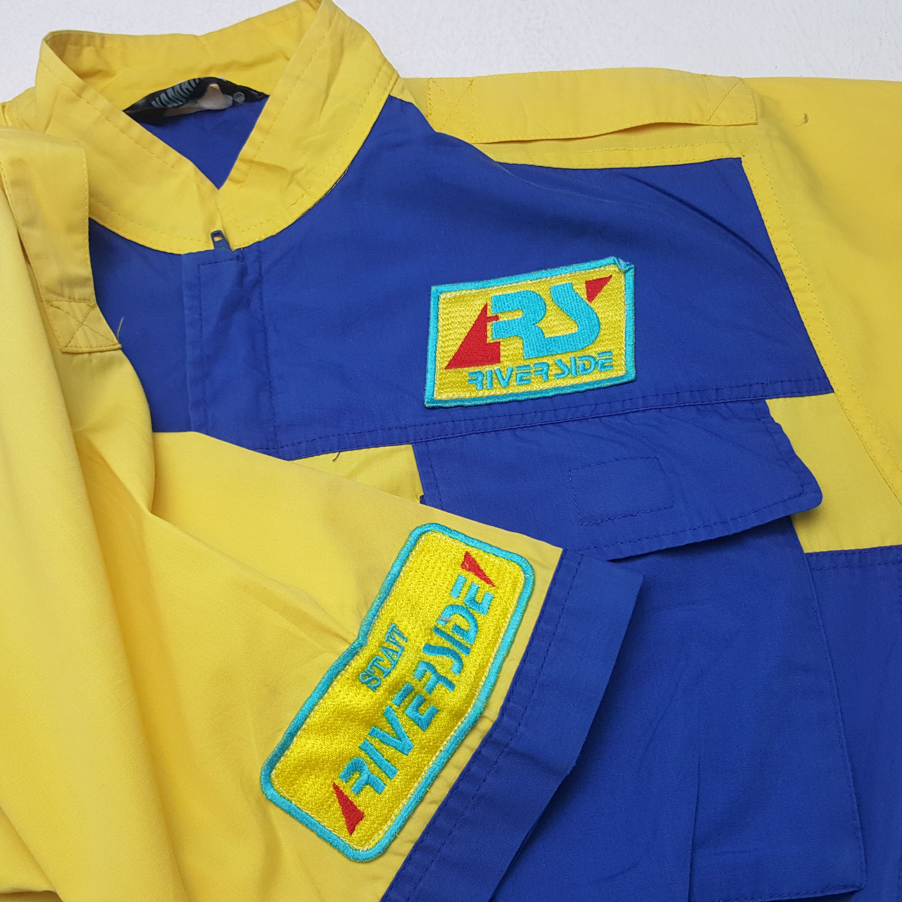 Japanese Brand × Vintage Vintage River Side Japanese Motorsports Coverall Jacket Size US M / EU 48-50 / 2 - 11 Thumbnail