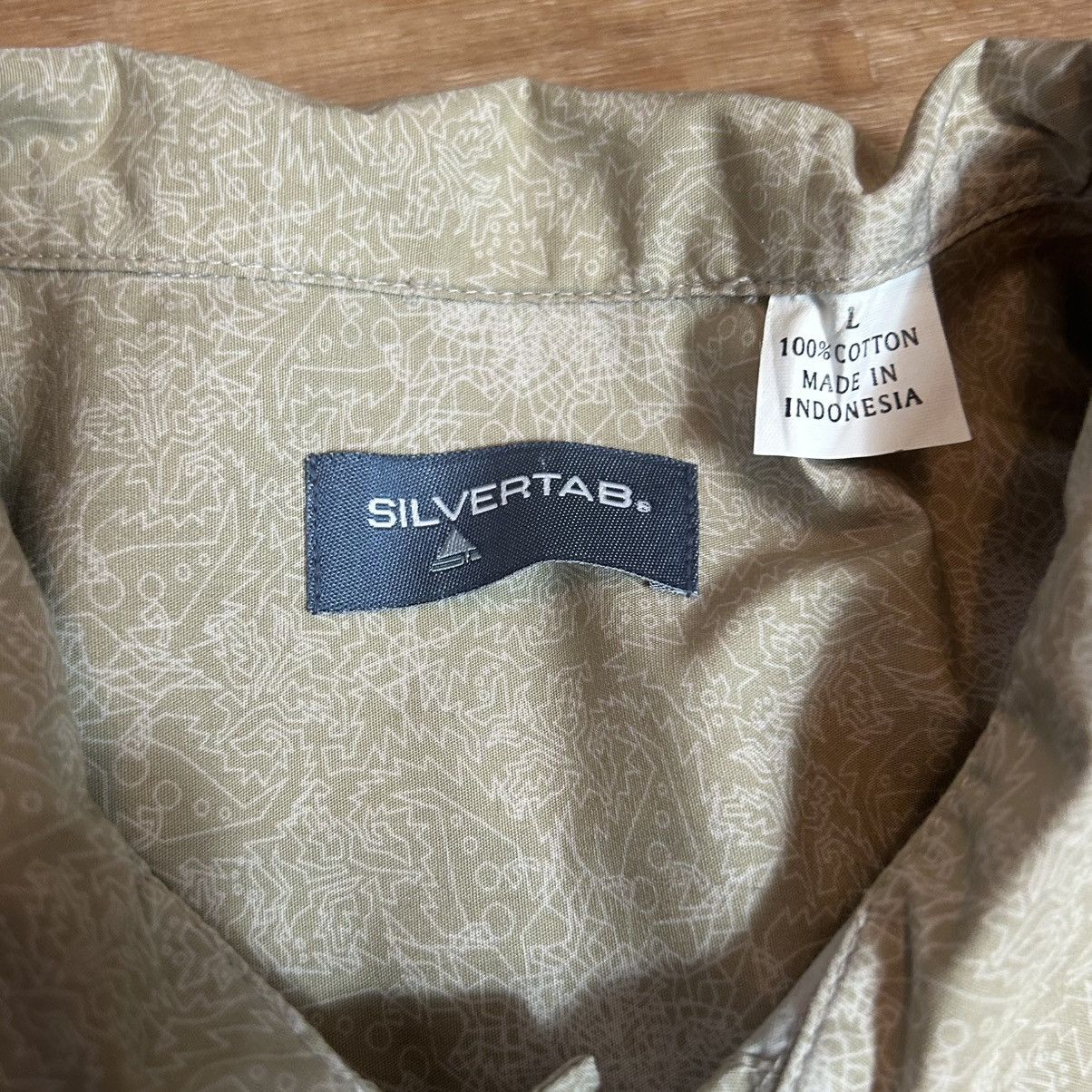 Levi's Y2K Levis SilverTab Baggy Short Sleeve Button Up Size US L / EU 52-54 / 3 - 5 Thumbnail