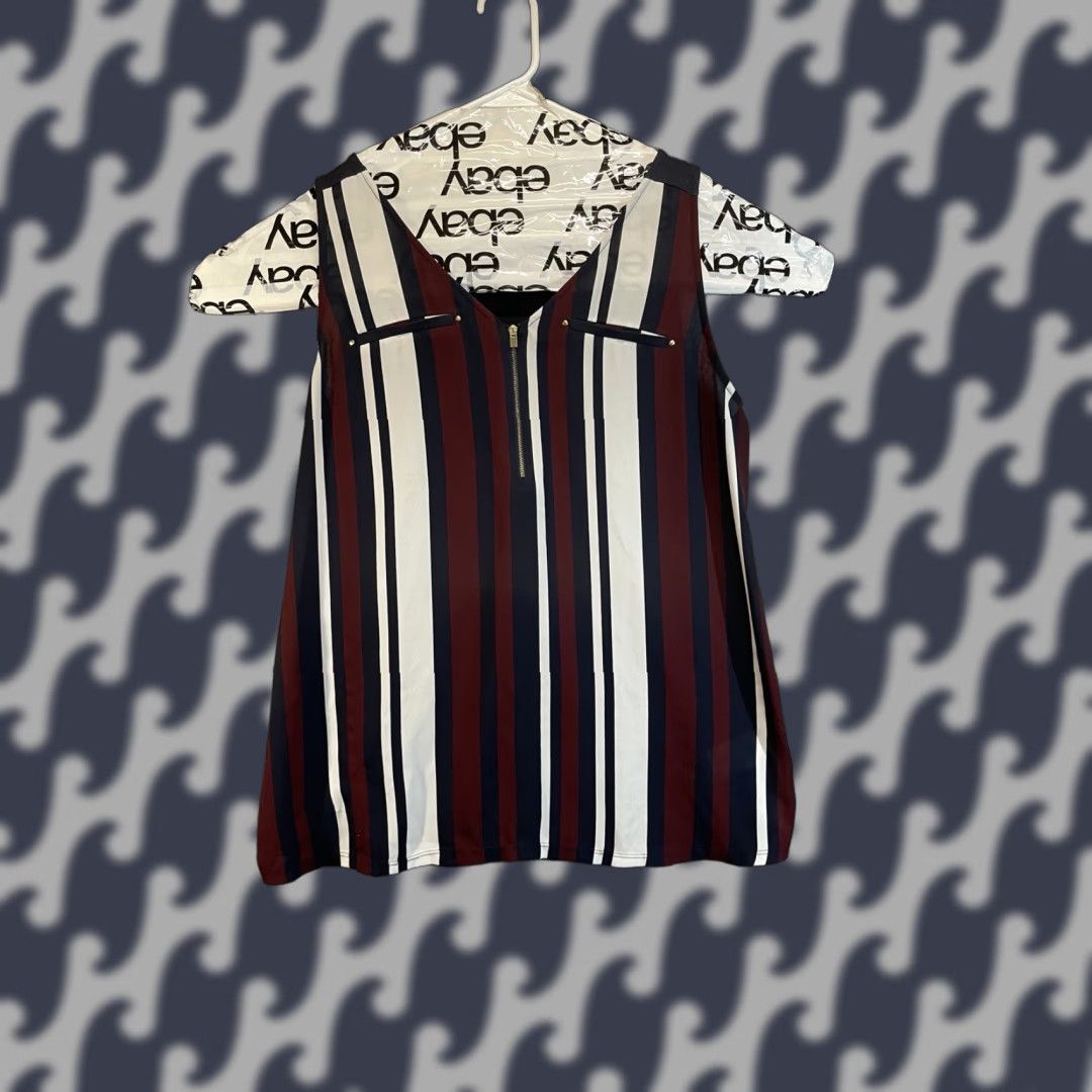 Express EXPRESS Striped Tank Top - Size Large Multicolor User: EXPRESS Striped Tank Top - Size Large Multicolor Size L / US 10 / IT 46 - 1 Thumbnail