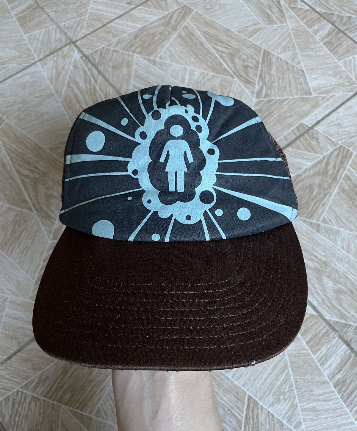 Girl Skateboards × Vintage Girl Skateboards Hat Cap Snapback Black One Size Skate Gang Size ONE SIZE - 1 Thumbnail