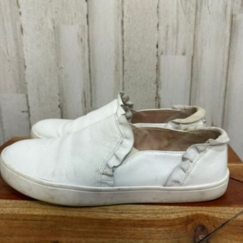 Kate Spade Kate Spade Women's Lillie White Ruffle Sneakers Size 6.5 Size US 6.5 / IT 36.5 - 4 Thumbnail