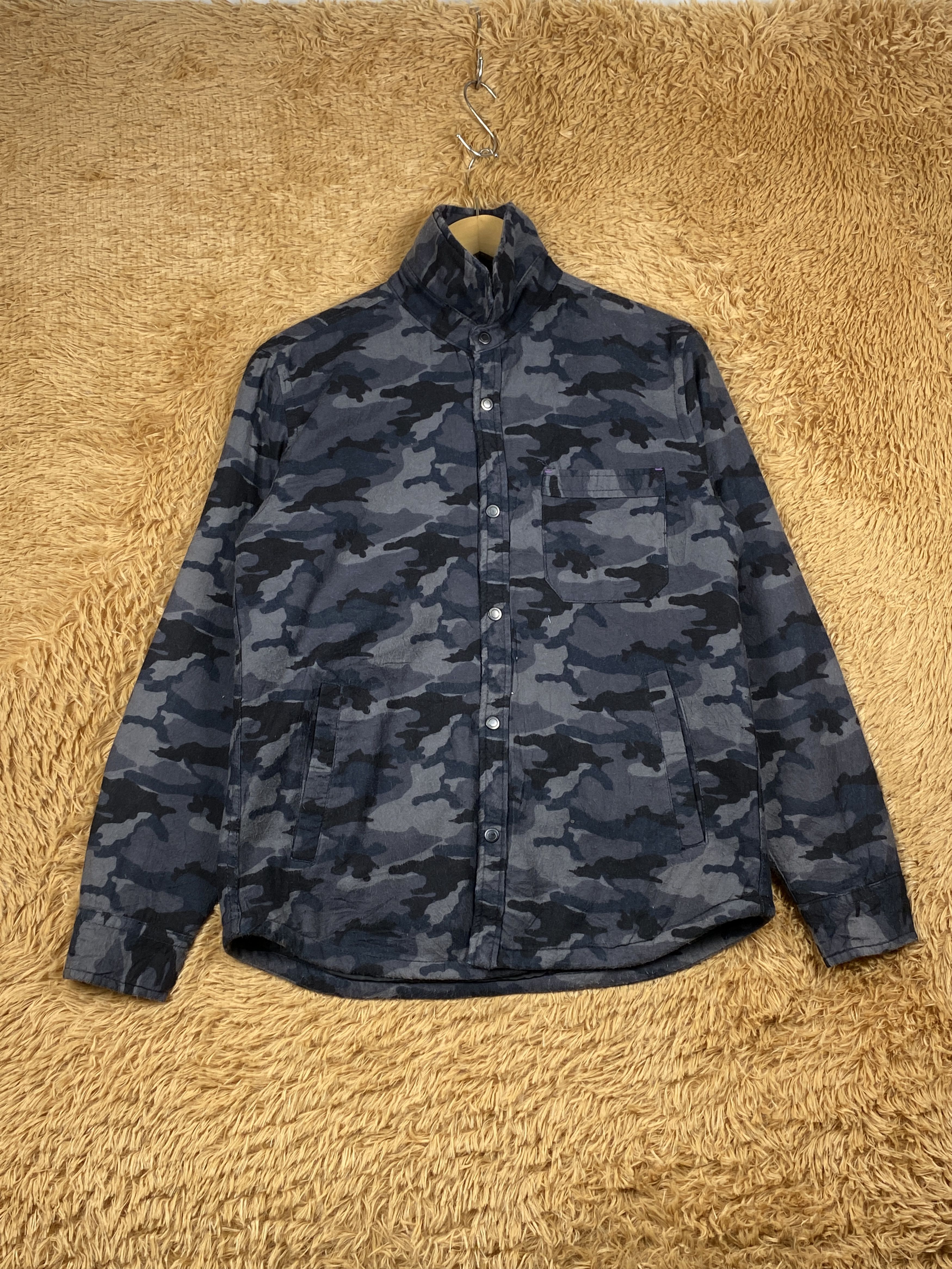 Japanese Brand Vintage Japanese Brand Camouflage Jacket Military Size US S / EU 44-46 / 1 - 1 Thumbnail
