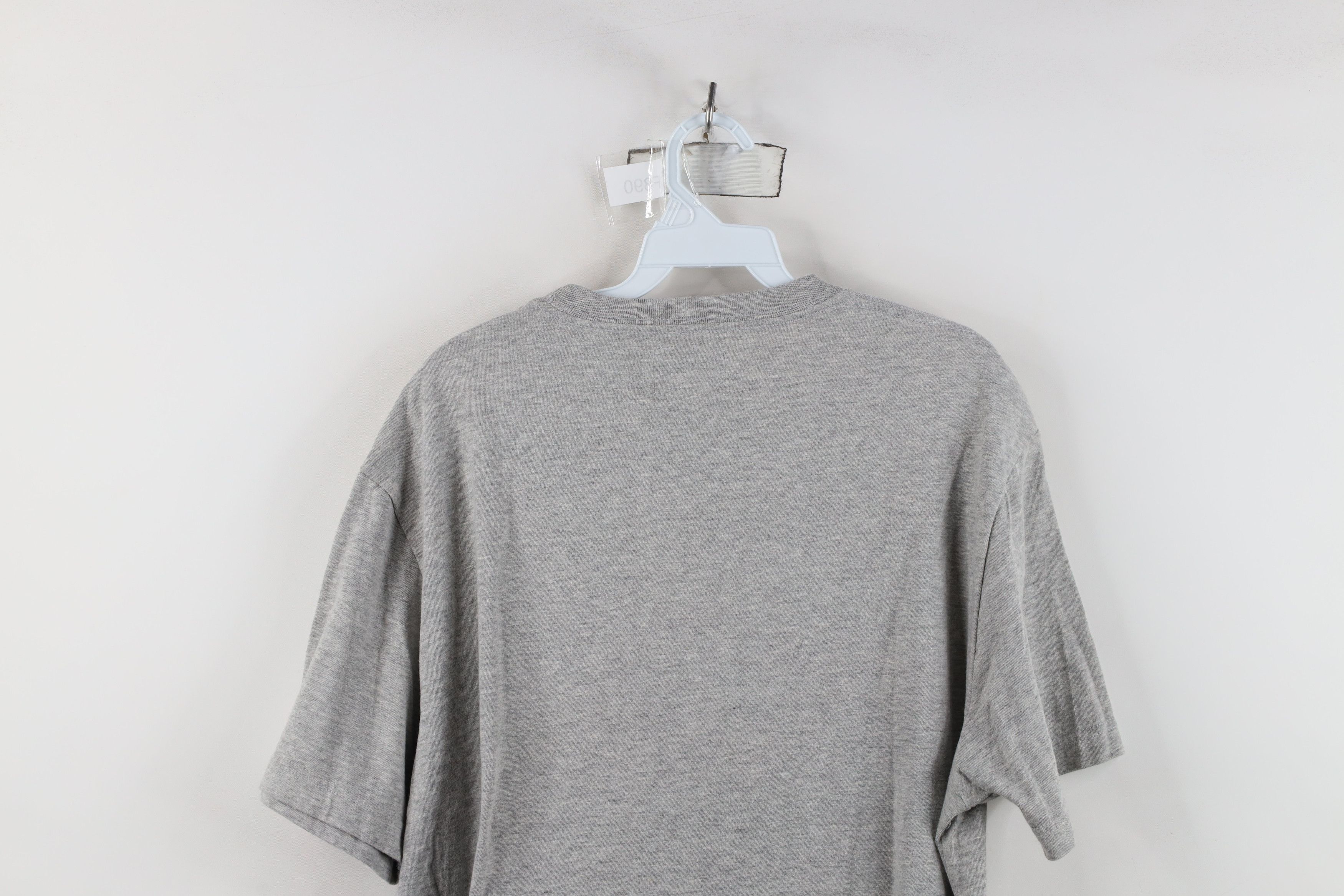 Vintage New Hudsons Bay Co Team Canada Jersey Knit T-Shirt Gray Size US L / EU 52-54 / 3 - 11 Thumbnail