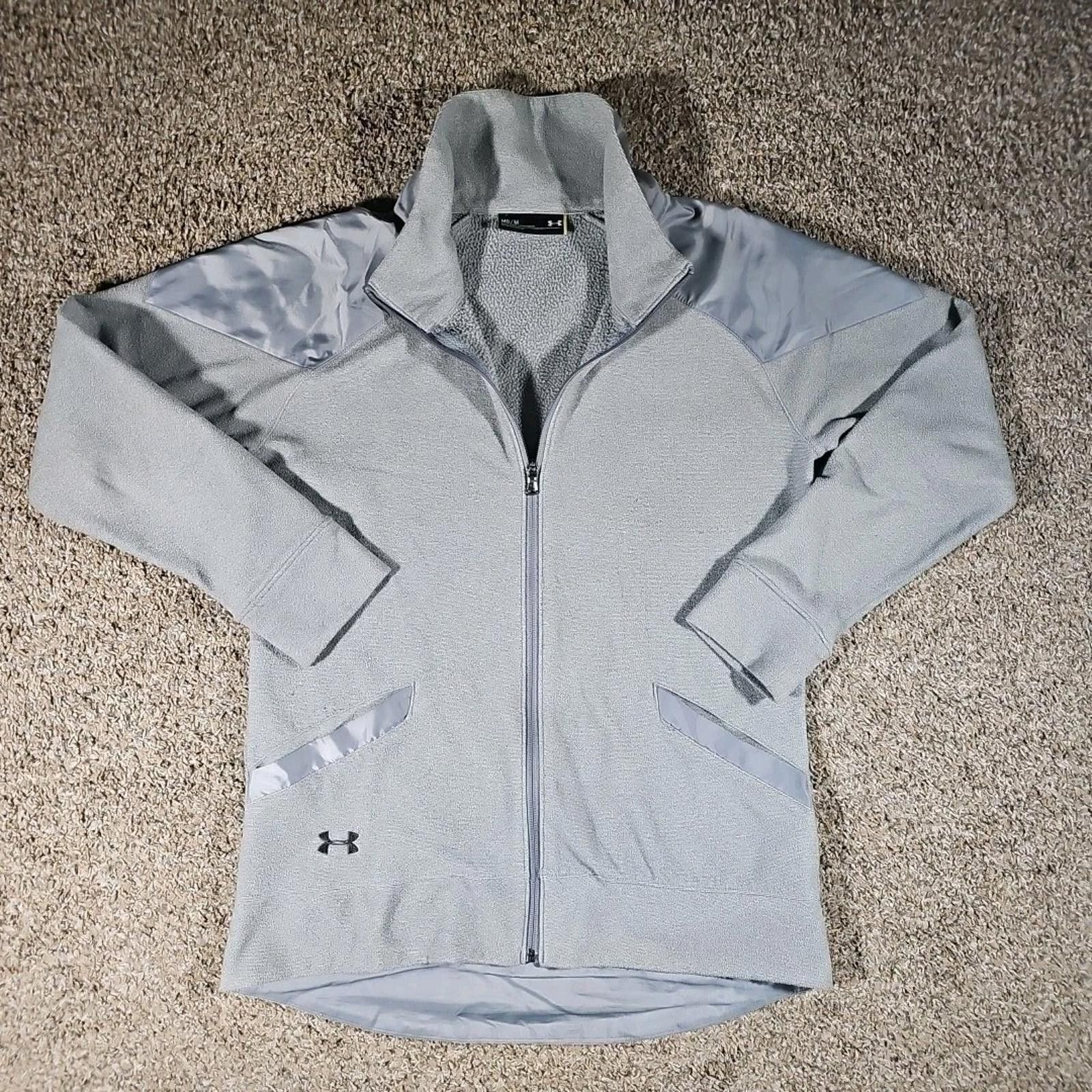 Under Armour Under Armour M Fullzip Fleece Gray Size US M / EU 48-50 / 2 - 1 Thumbnail