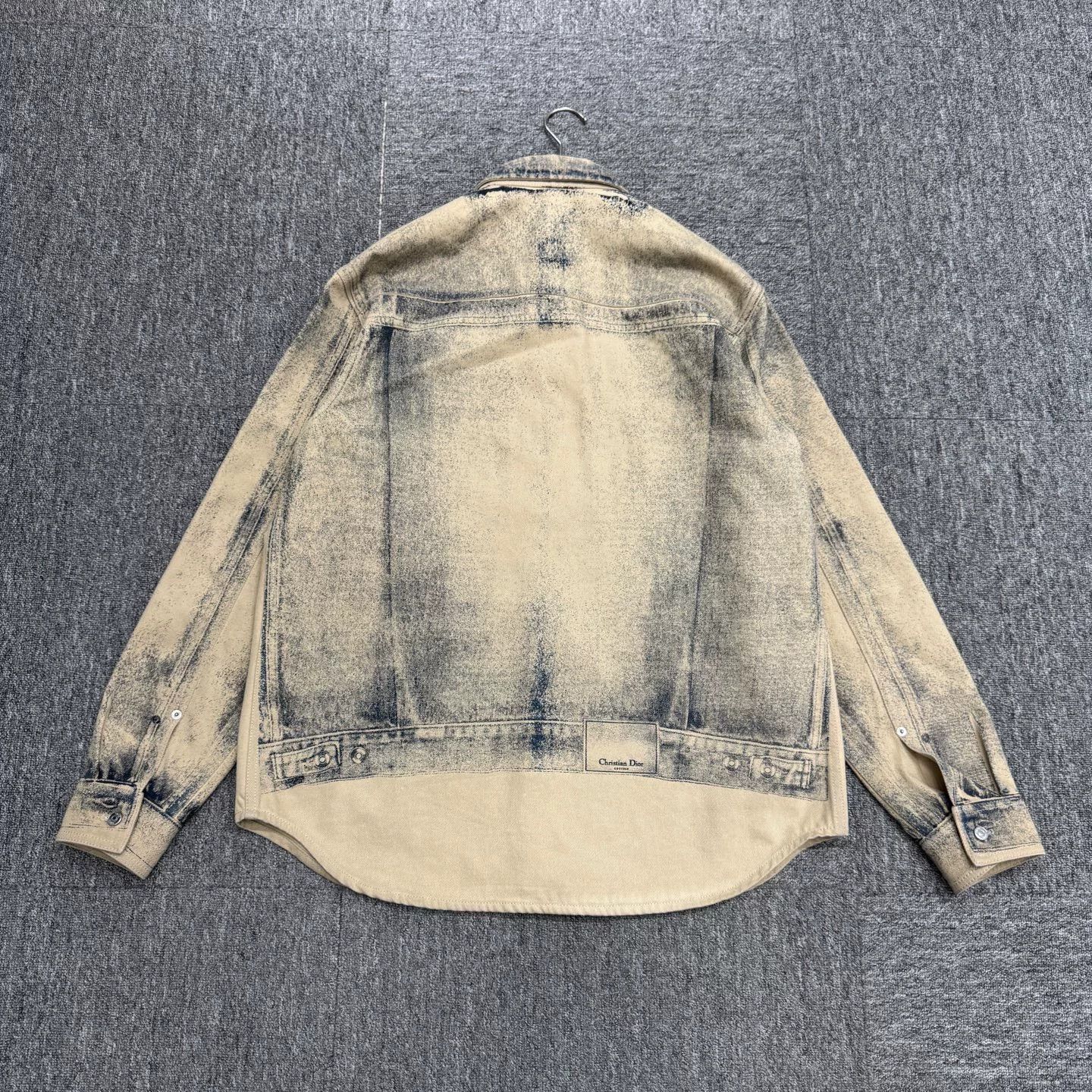 Dior vintage distressed denim jacket by Dior. Size US L / EU 52-54 / 3 - 2 Thumbnail