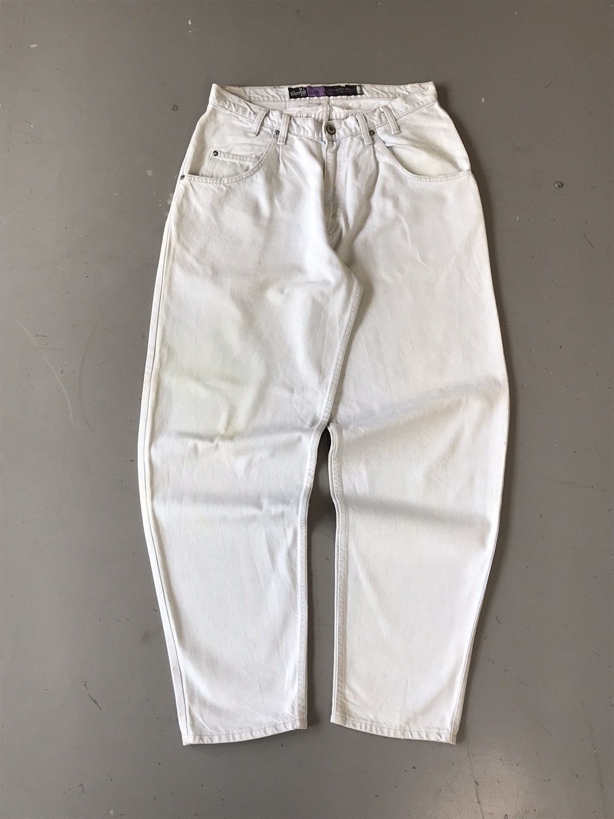 Levi's × Vintage 90s vintage Levi’s silvertab baggy fit denim Size US 32 / EU 48 - 1 Thumbnail