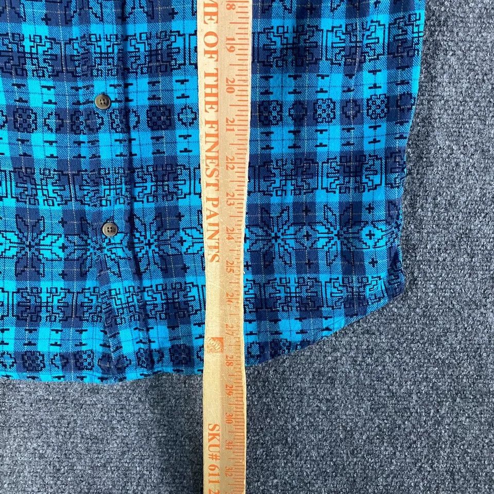 Aeropostale Aeropostale Flannel Shirt Men's M Tattersall Check Aztec Size US M / EU 48-50 / 2 - 5 Thumbnail