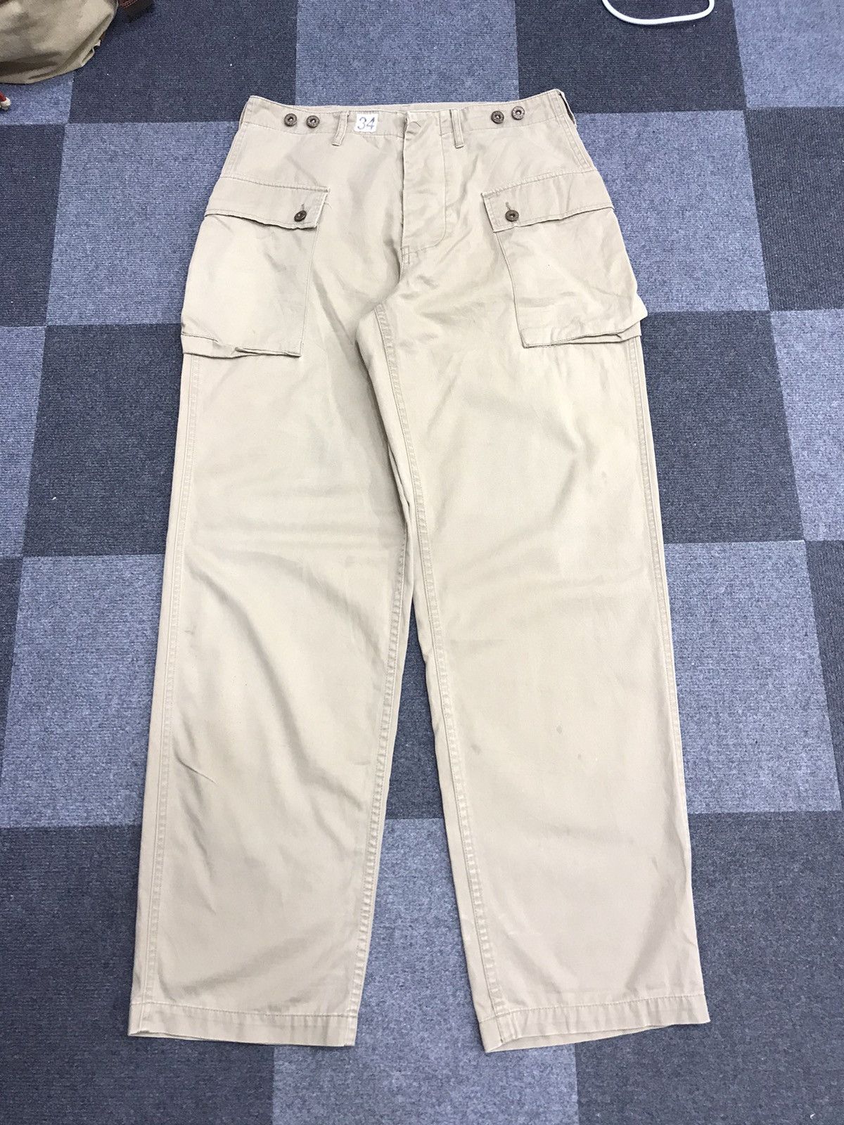 Japanese Brand GAIJIN MADE P44 Military Cargo Pant Size US 31 - 3 Thumbnail