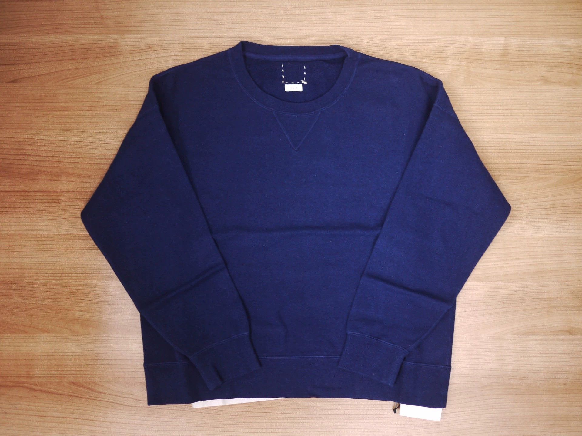 VISVIM JUMBO SB SWEAT N.D DK.INDIGO Size 1/2