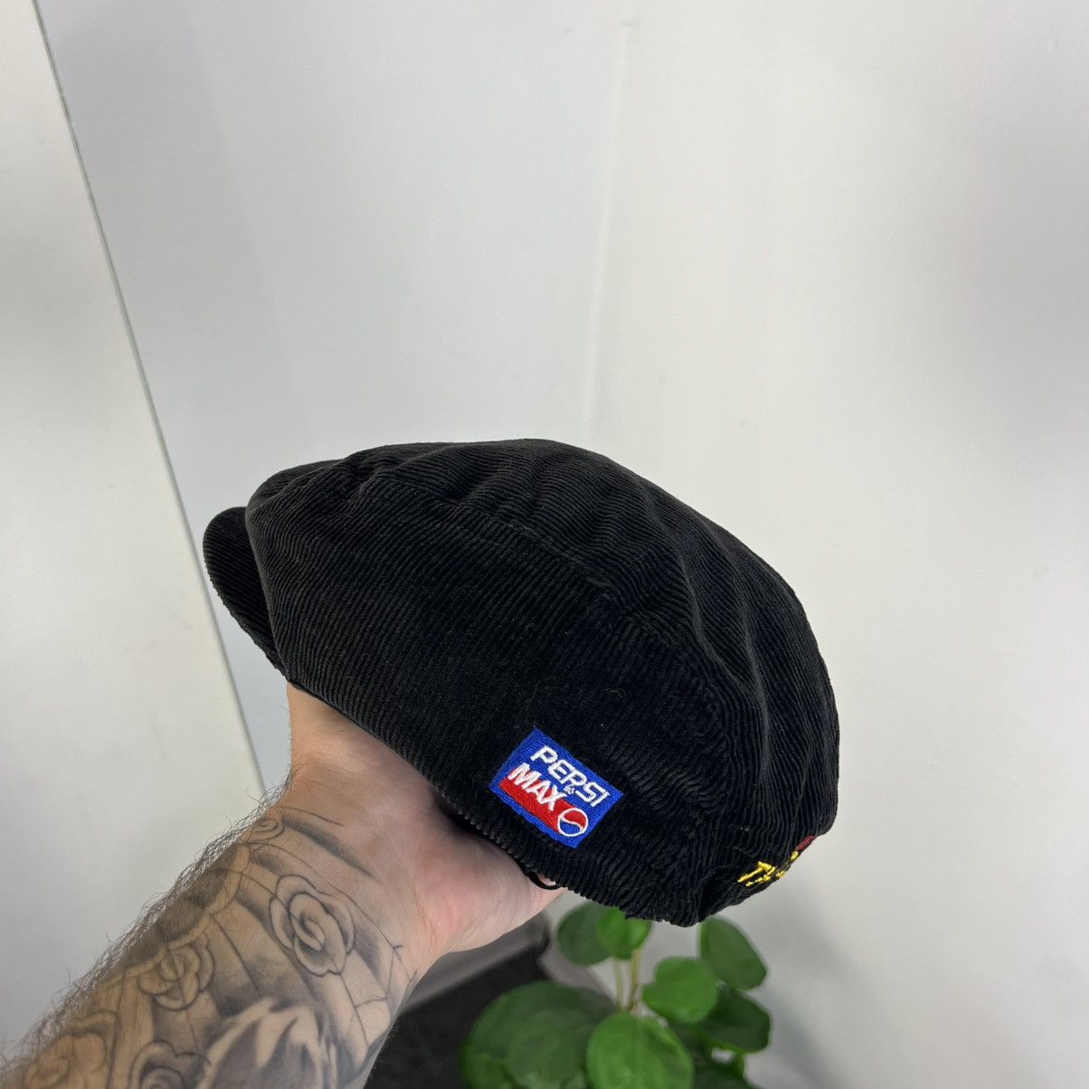 Vintage Vintage 90s Pepsi Max Corduroy Fitted Cap Size ONE SIZE - 1 Thumbnail