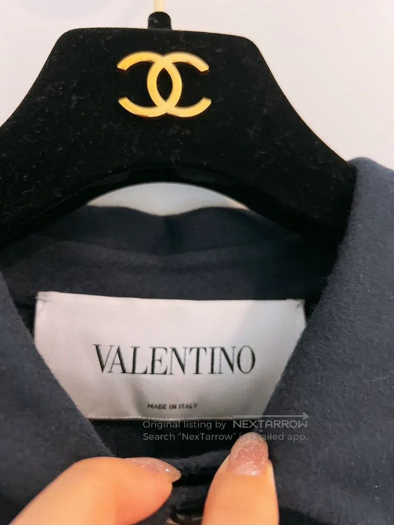 Valentino Valentino Starry sky cape coat Size L / US 10 / IT 46 - 7 Thumbnail