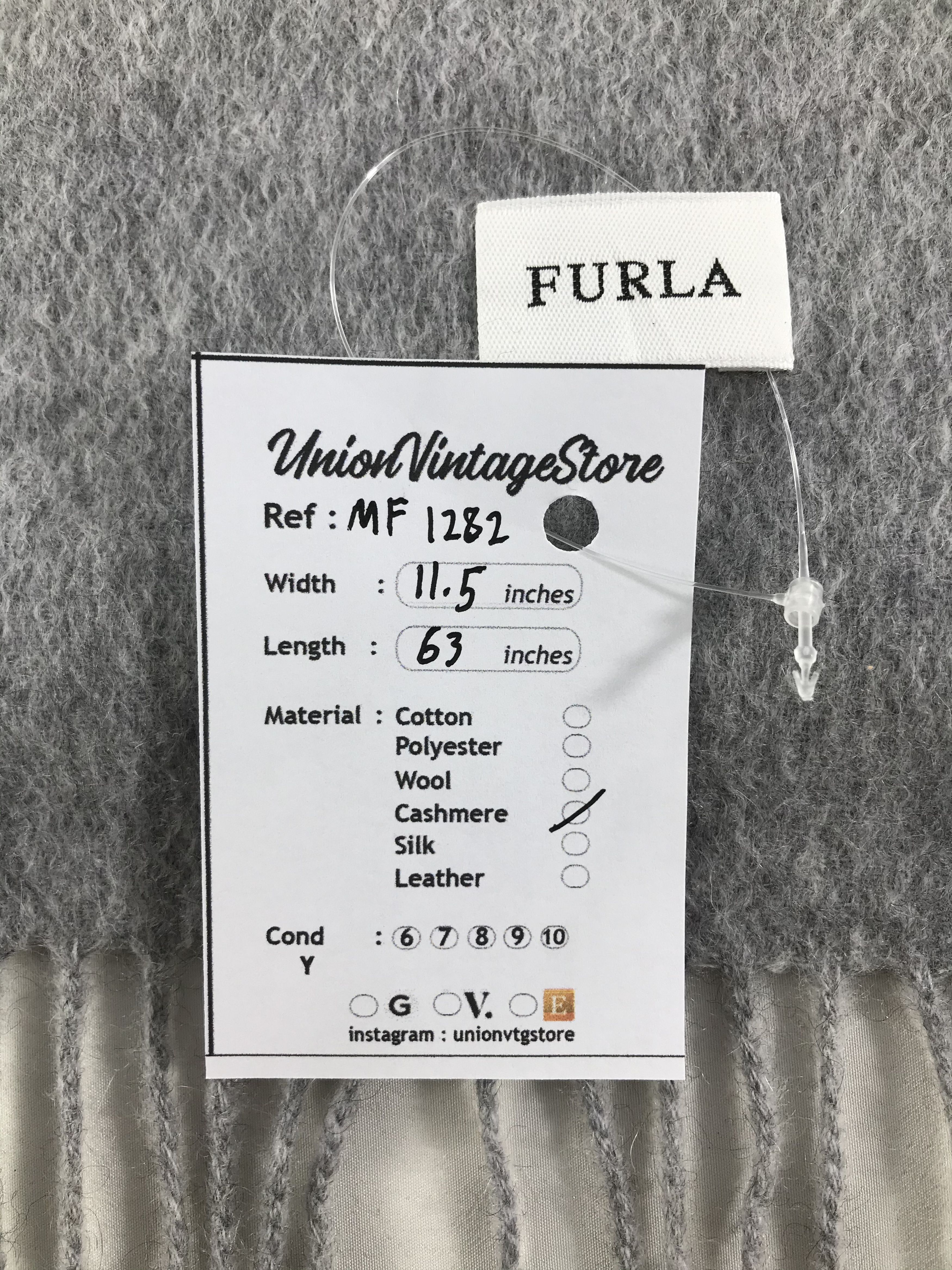 Furla Vintage Furla Scarf/Muffler/Neckwear MF1282 Size ONE SIZE - 5 Thumbnail