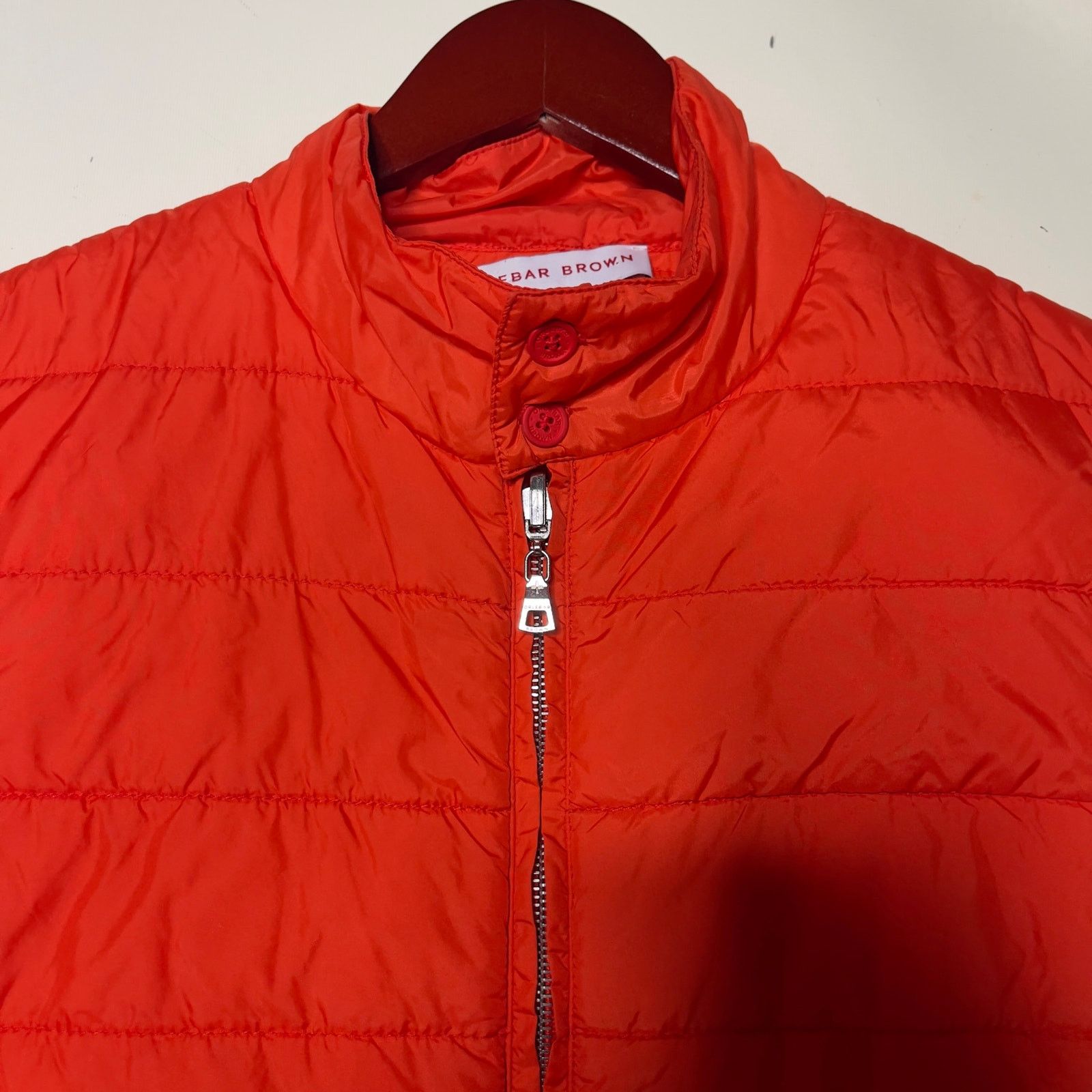 Orlebar Brown Orlebar Brown bright orange lightweight vest jacket sz S Size US S / EU 44-46 / 1 - 7 Thumbnail