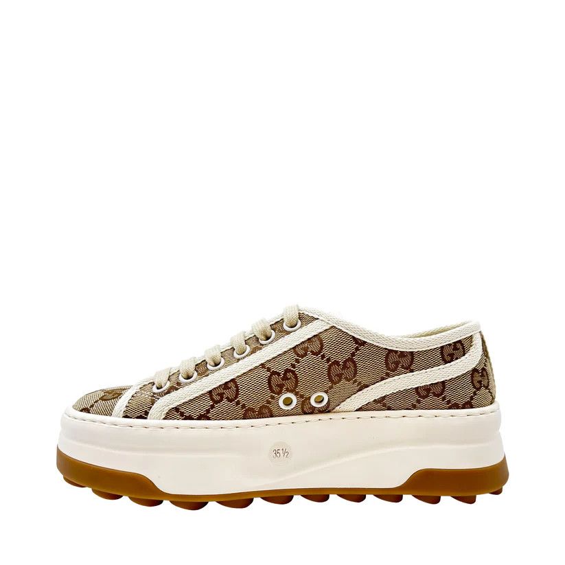 Gucci oc11z526 Women's GG Sneakers in Multicolor Size US 4 / IT 34 - 2 Thumbnail