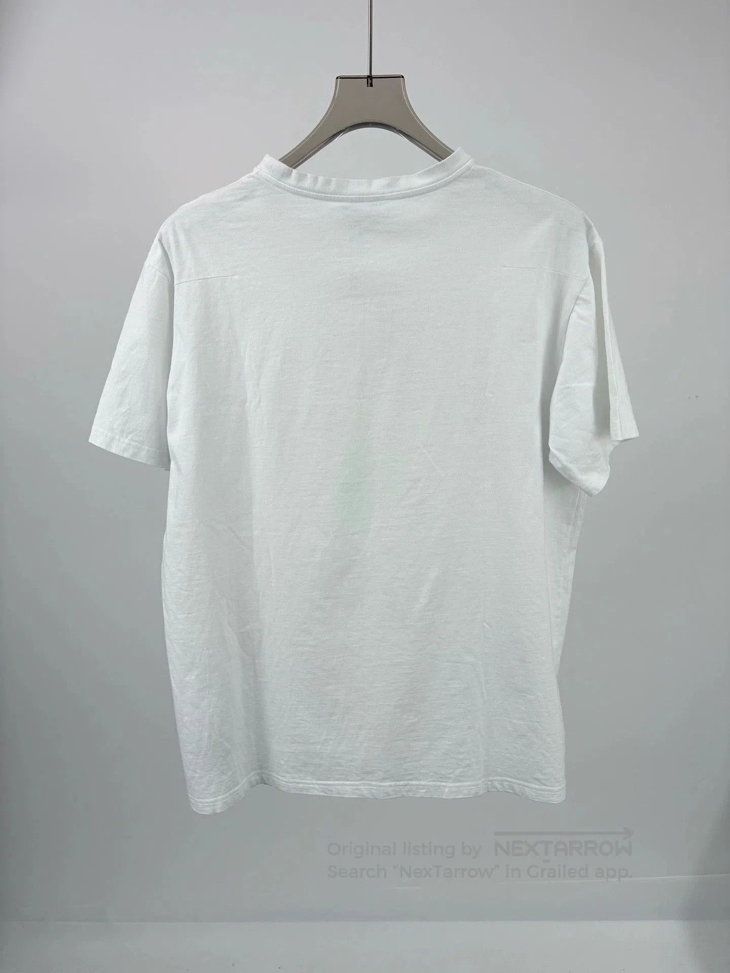 dior short sleeve dinosaur graphic t-shirt.