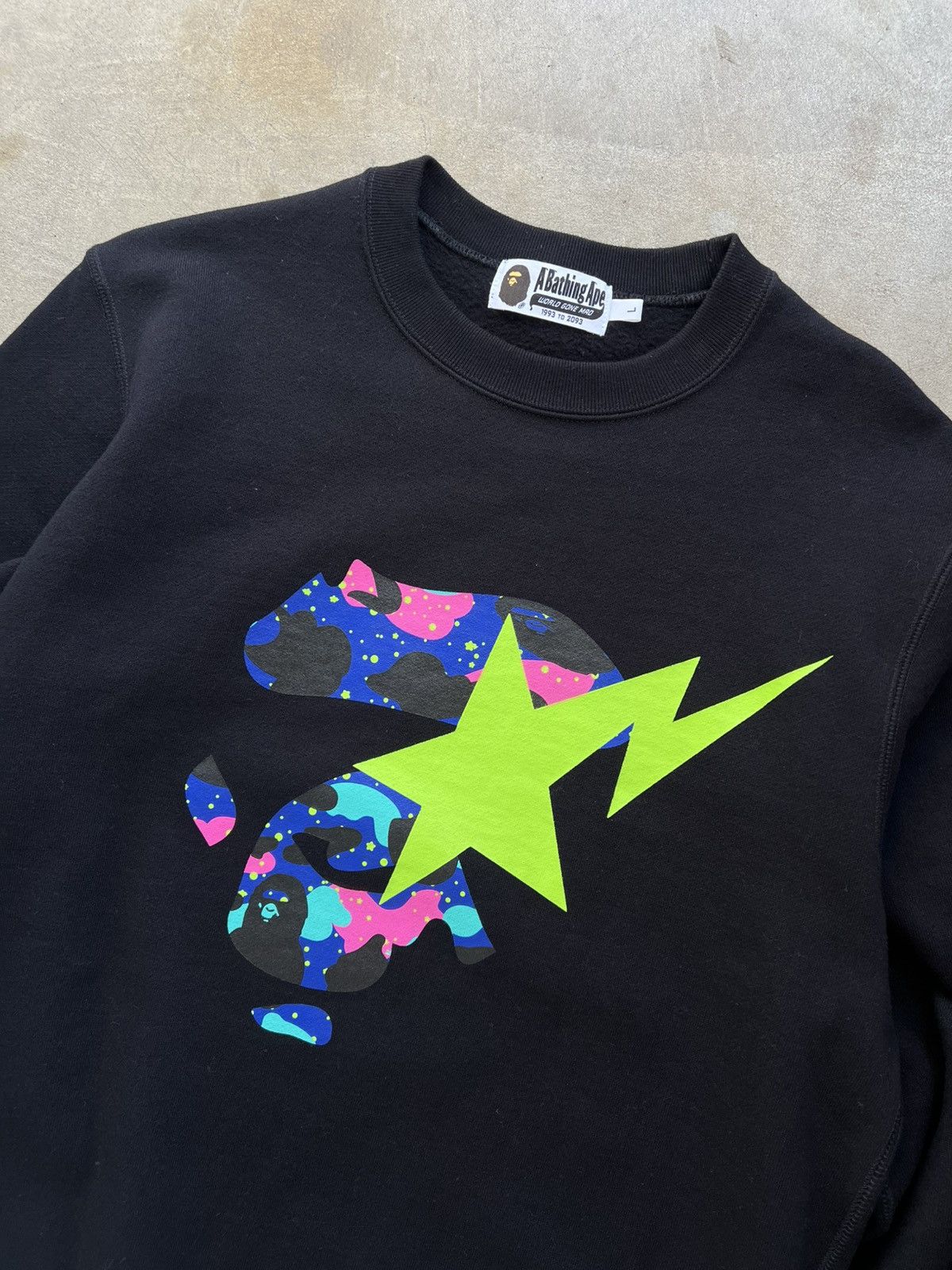 Bape × Kid Cudi Kid Cudi bape crewneck sweater Size US L / EU 52-54 / 3 - 3 Thumbnail
