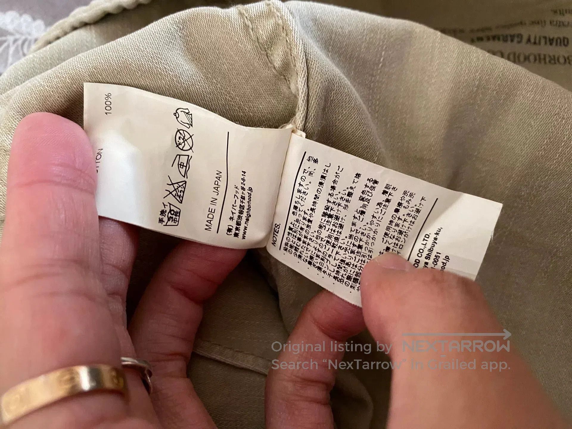 Wtaps NEIGHBORHOOD 12SS M. Size US M / EU 48-50 / 2 - 7 Thumbnail
