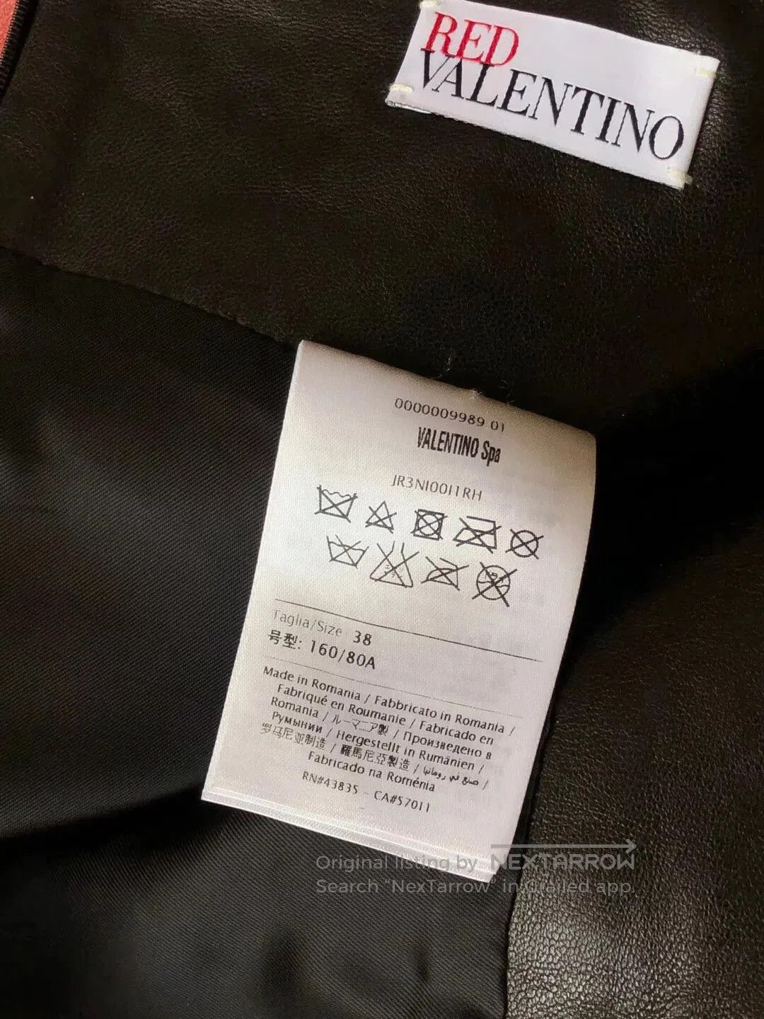 Valentino Red Valentino Leather Mini Skirt. Size US 38 / EU 54 - 5 Thumbnail