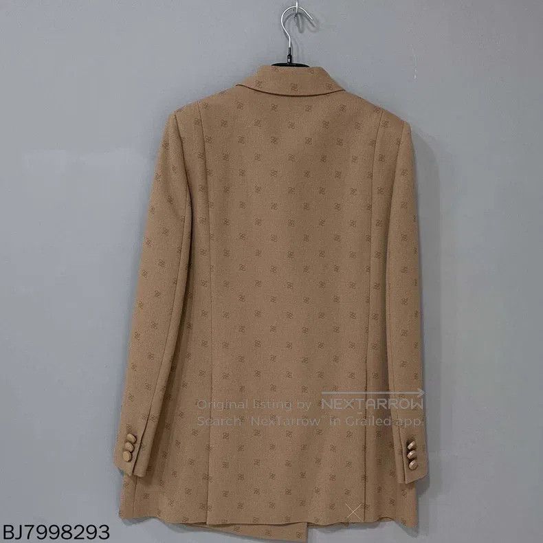Fendi Fendi Double F printed double-breasted blazer Size XS / US 0-2 / IT 36-38 - 2 Thumbnail