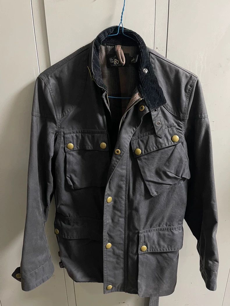 RRL Ralph Lauren RRL Ralph Lauren Four bag motorcycle style retro oil wax j Size S / US 4 / IT 40 - 1 Thumbnail